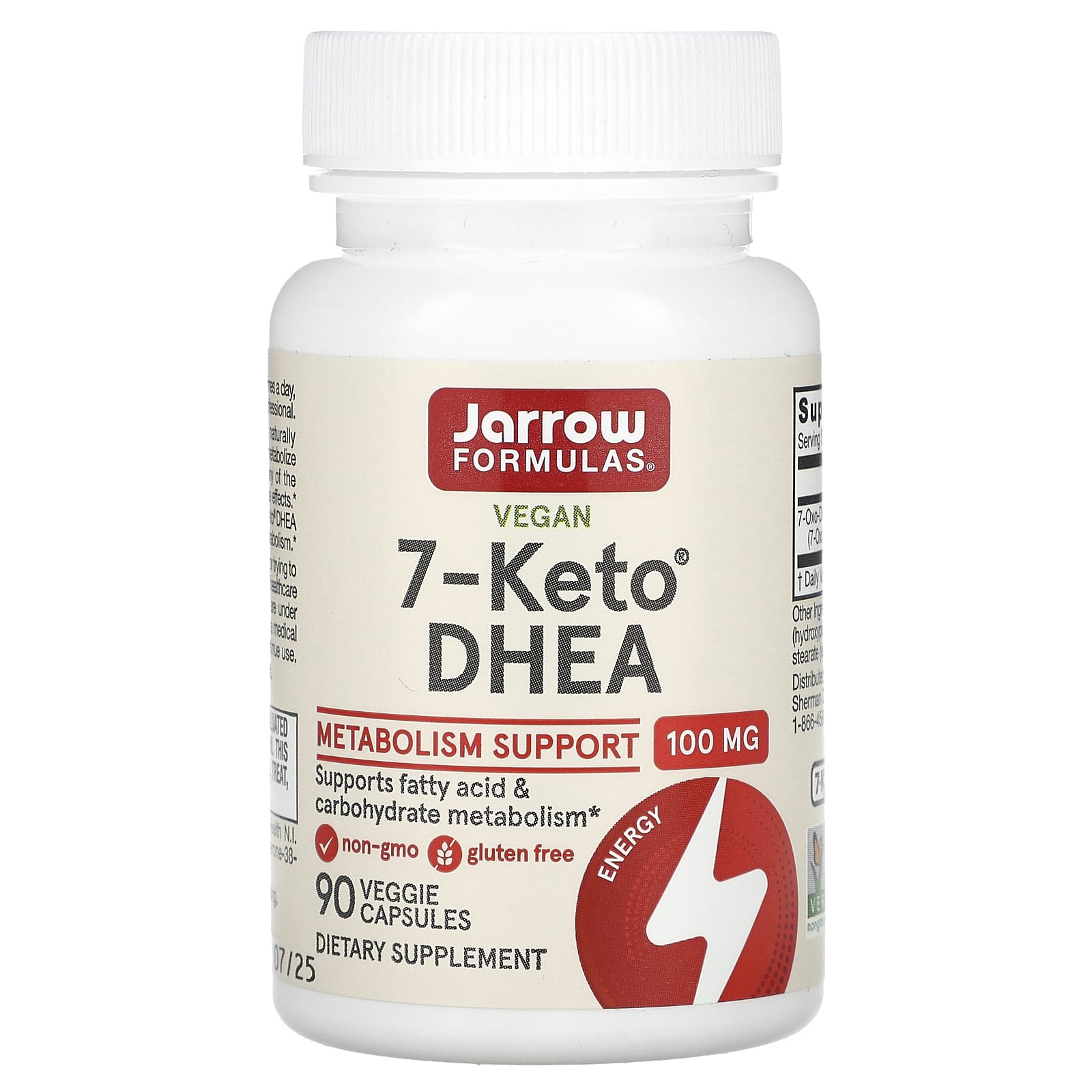 Jarrow Formulas, 7-Keto DHEA, 100 mg, 90 Veggie Capsules - B008O0JYT6