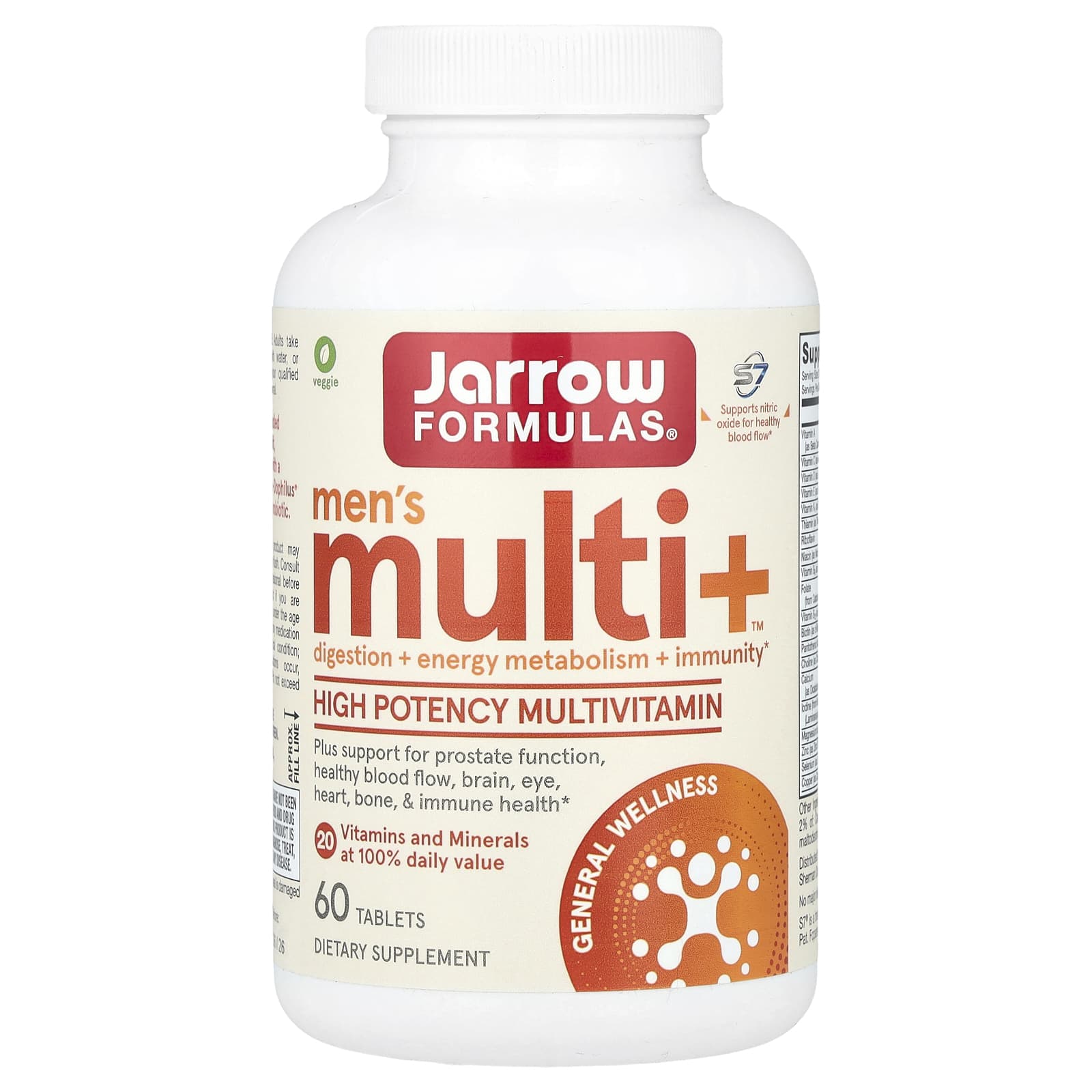 Jarrow Formulas, Men's Multi+™, 60 Tablets - B0D45YSK5Z