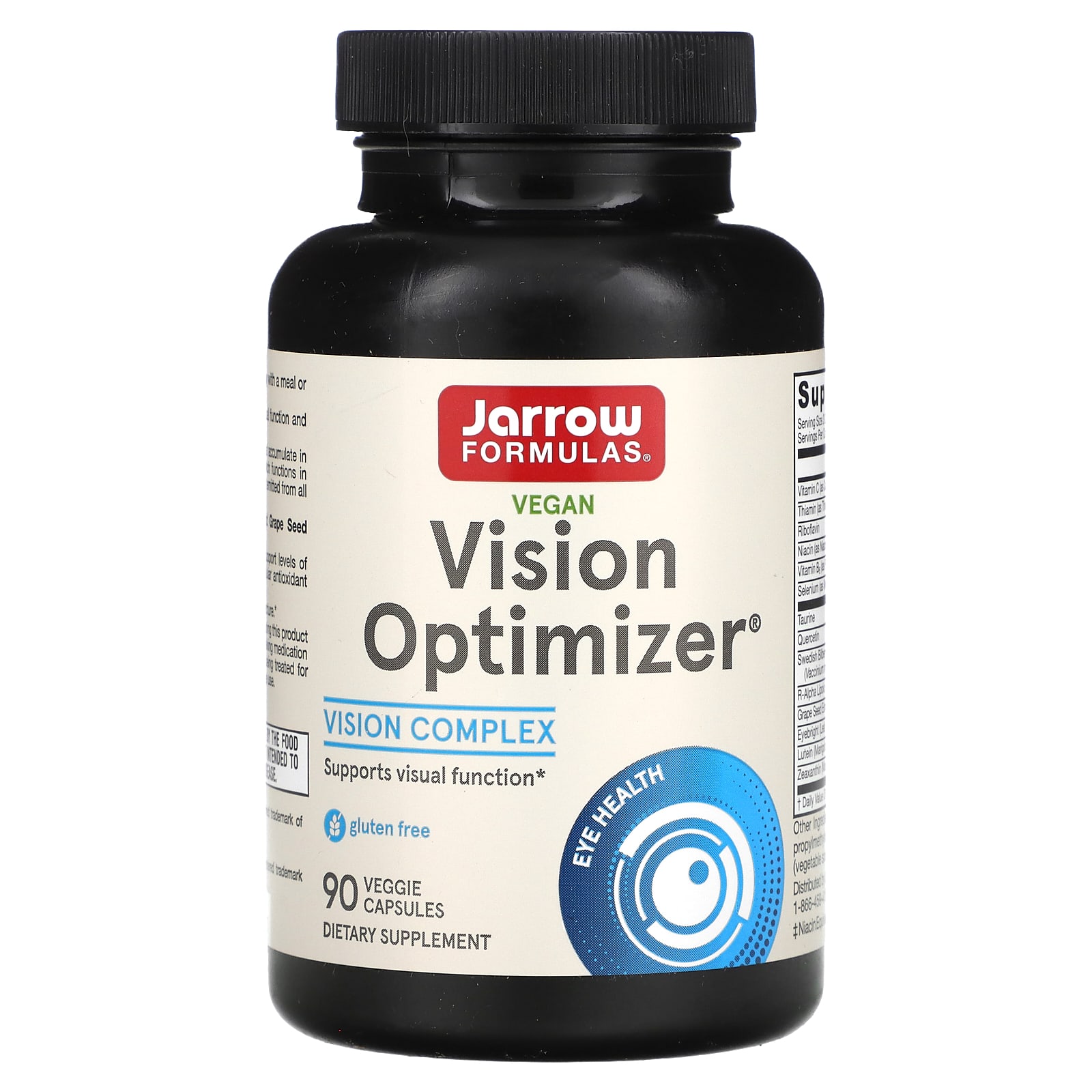 Jarrow Formulas, Vegan Vision Optimizer, 90 Veggie Capsules - B0013OSK6I