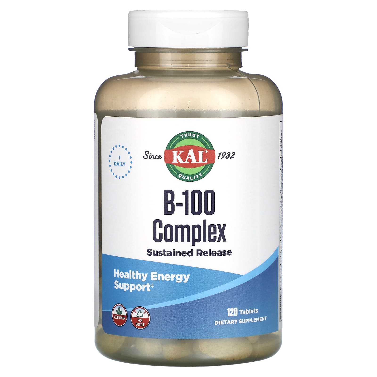 KAL, B-100 Complex, 120 Tablets - B00014EO52