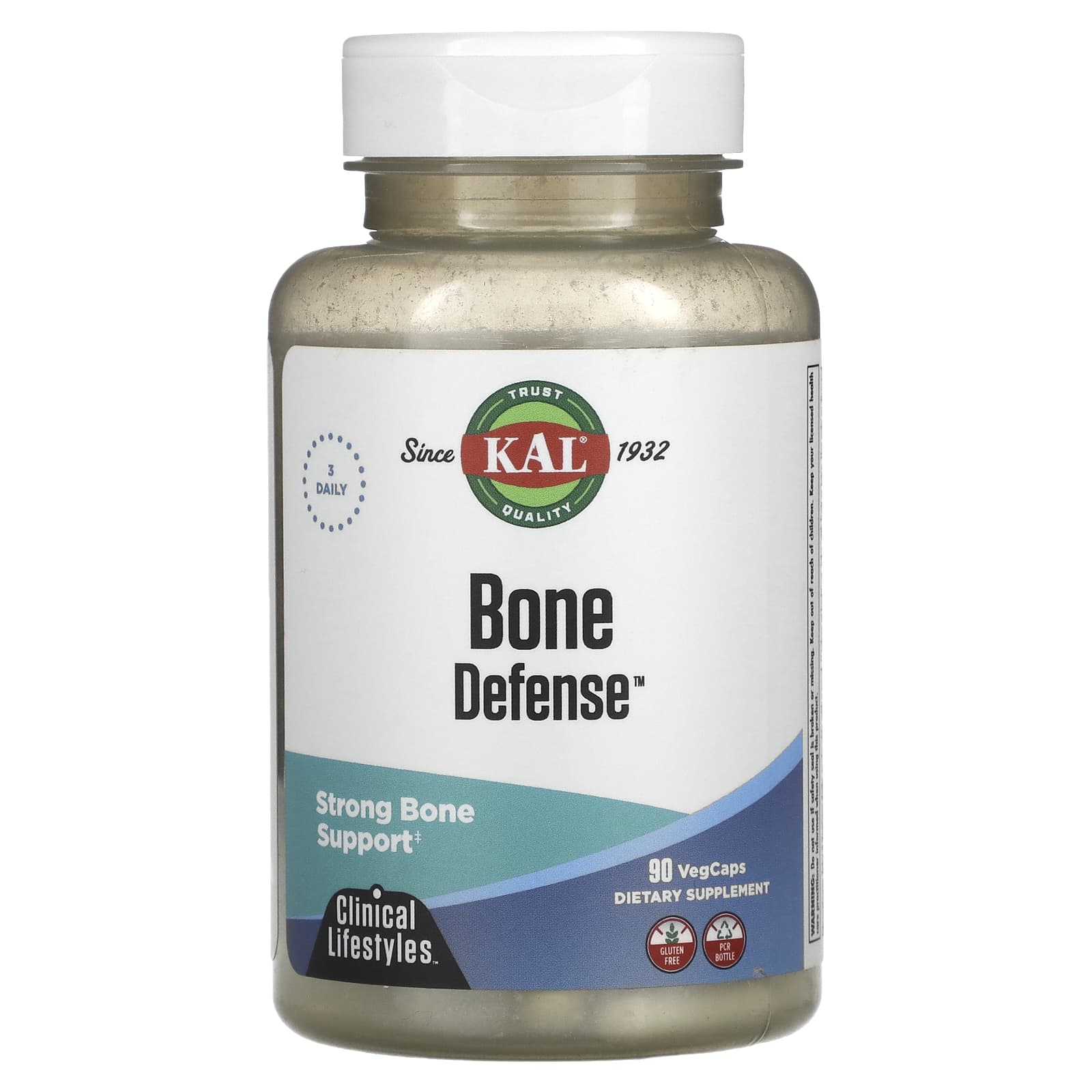 KAL, Bone Defense, 90 VegCaps - B00014DSXG