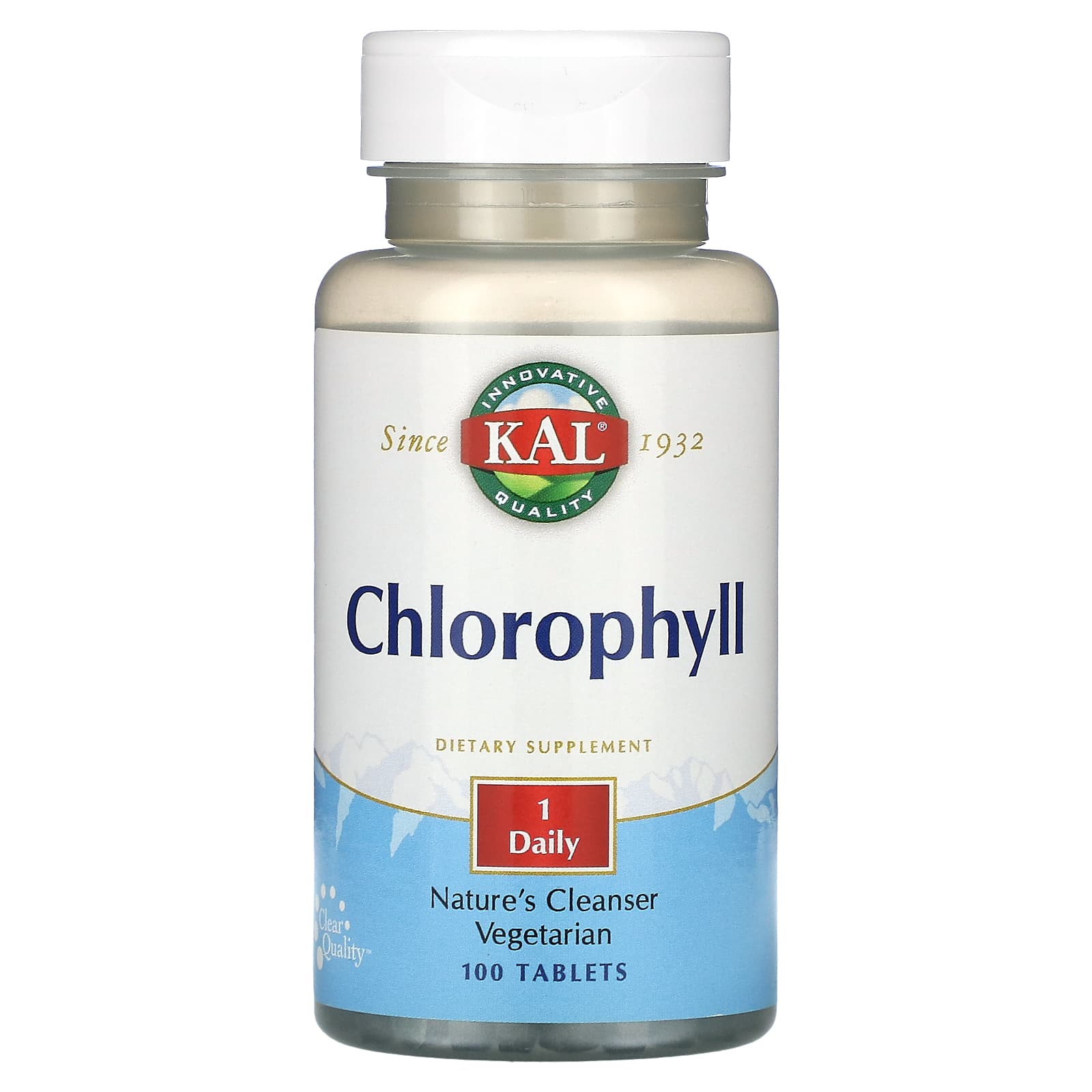 KAL, Chlorophyll, 100 Tablets - B00020HWN6