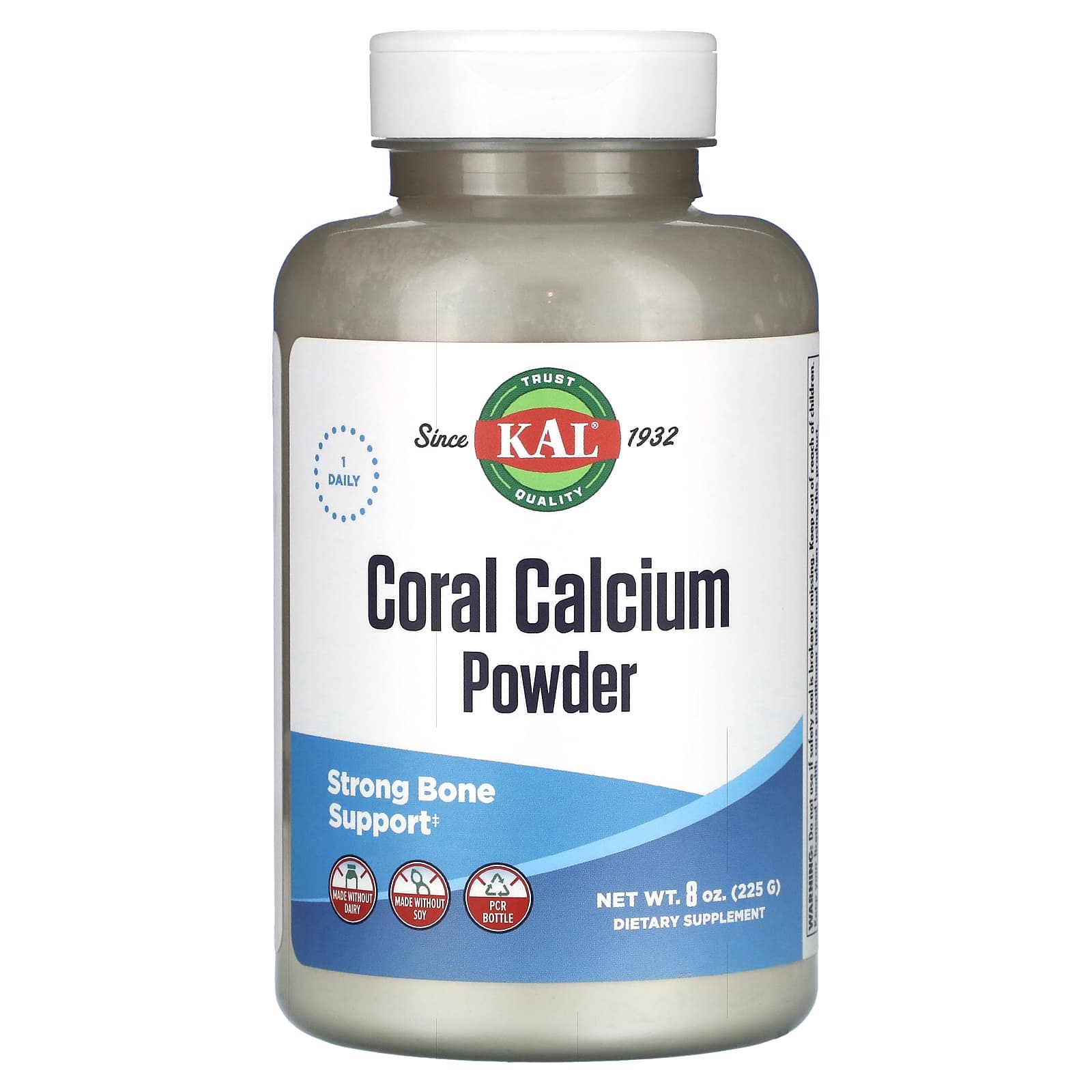 KAL, Coral Calcium Powder, 8 oz (225 g) - B0015DEN0Y