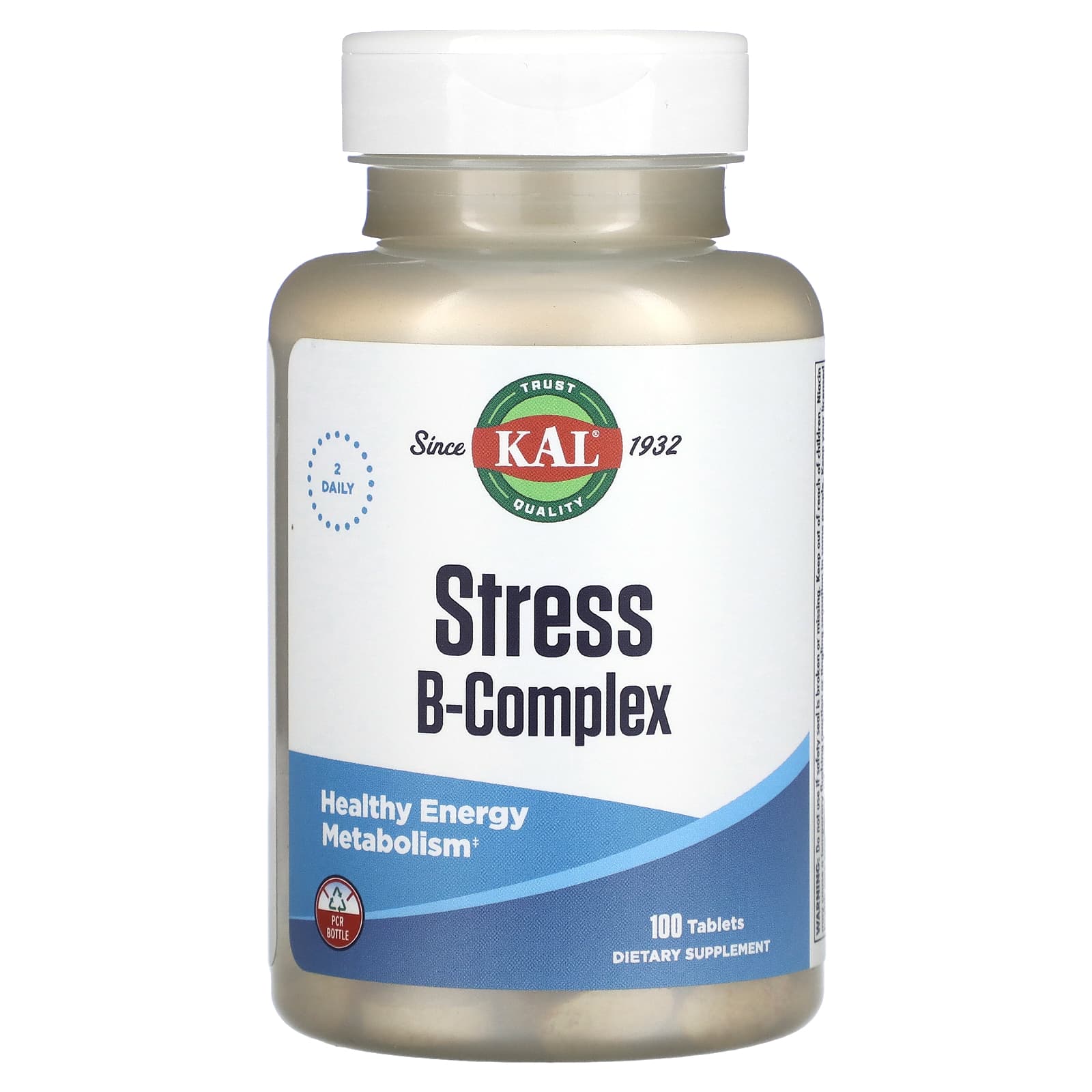 KAL, Stress B Complex, 100 Tablets - B0001VVTRG