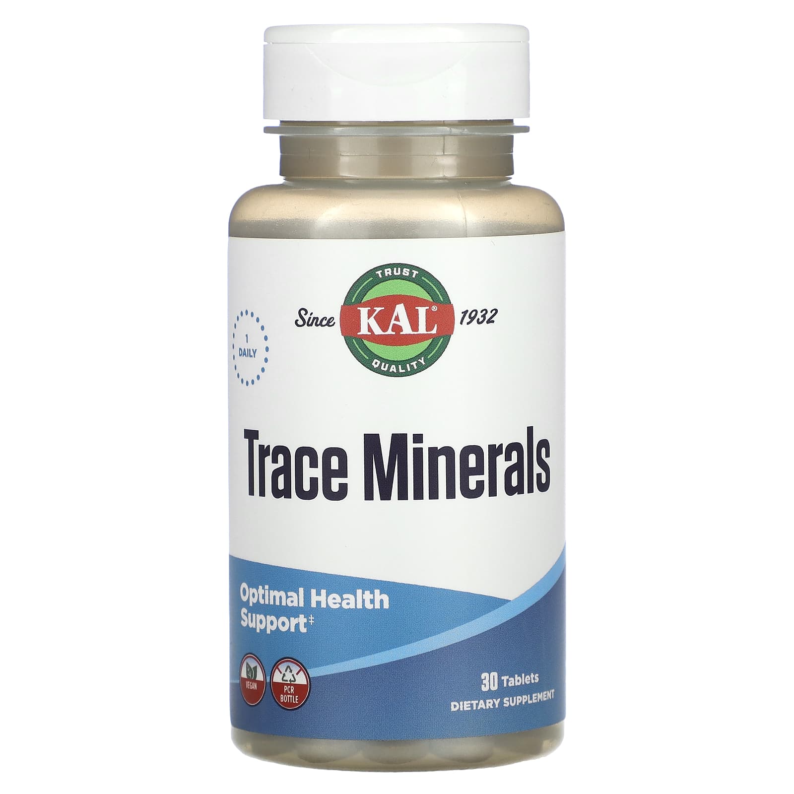 KAL, Trace Minerals, 30 Tablets - B00014JP9C