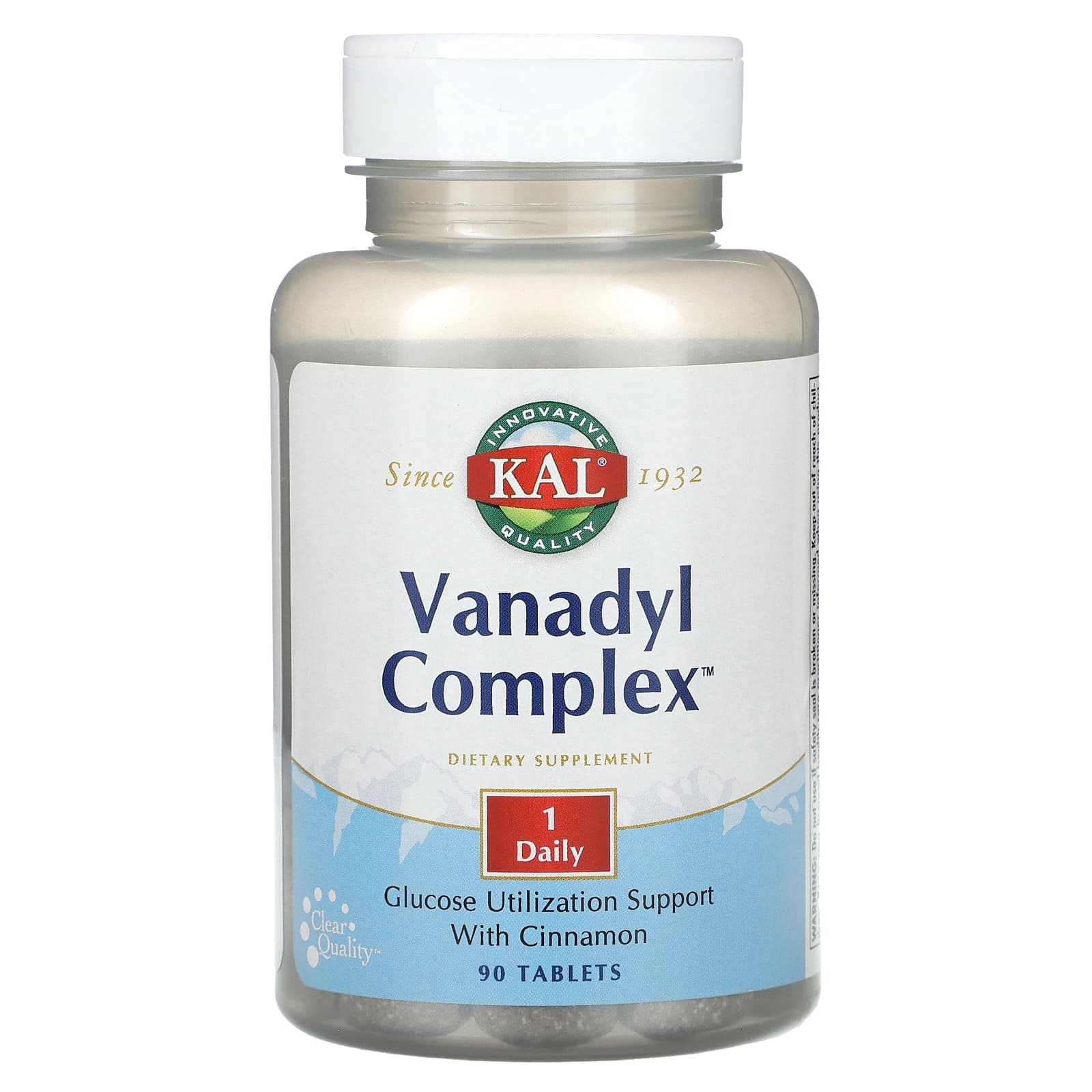 KAL, Vanadyl Complex, 90 Tablets - B000NZFES0