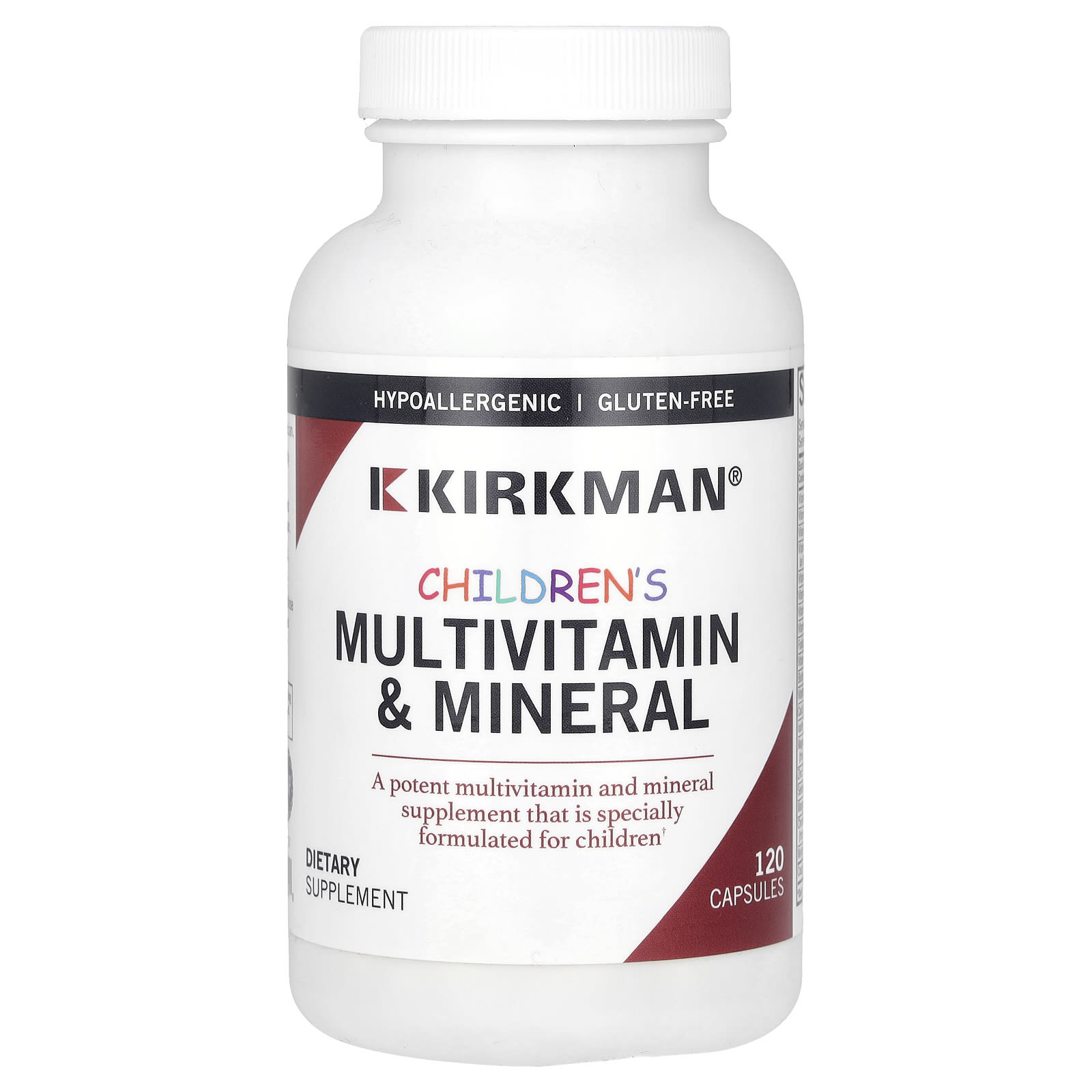 Kirkman Labs, Children's Multivitamin & Mineral, 120 Cap - B008BOSJJ6