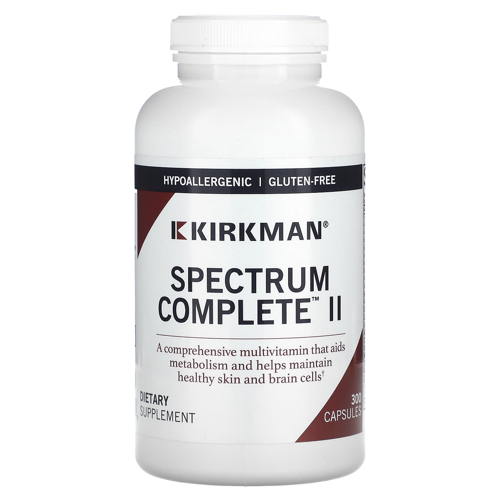 Kirkman Labs, Spectrum Complete II, 300 Capsules - B00P8DWIK4