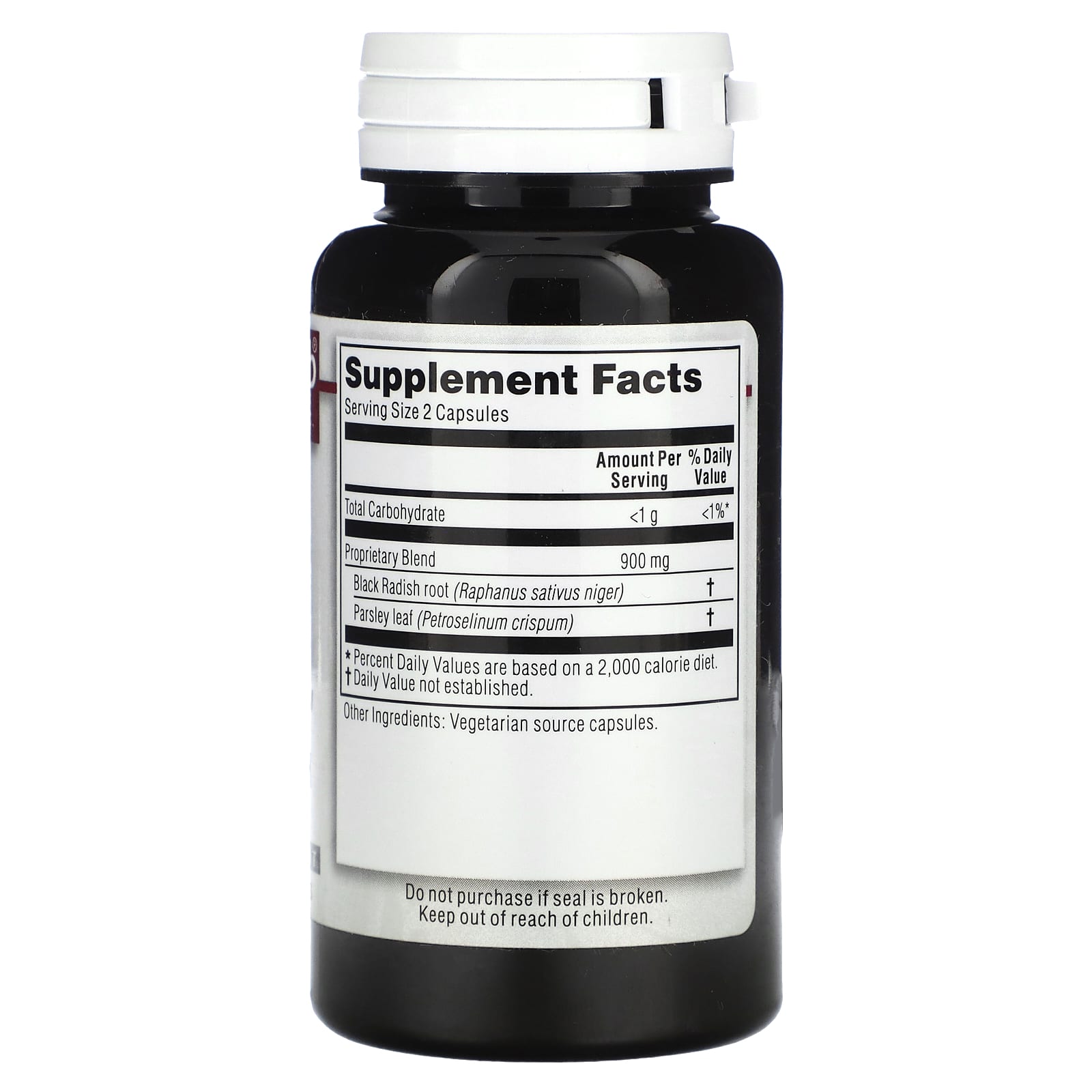 Kroeger Herb Co, Black Radish & Parsley, 100 Vegetarian Capsules - B0016B3IUQ