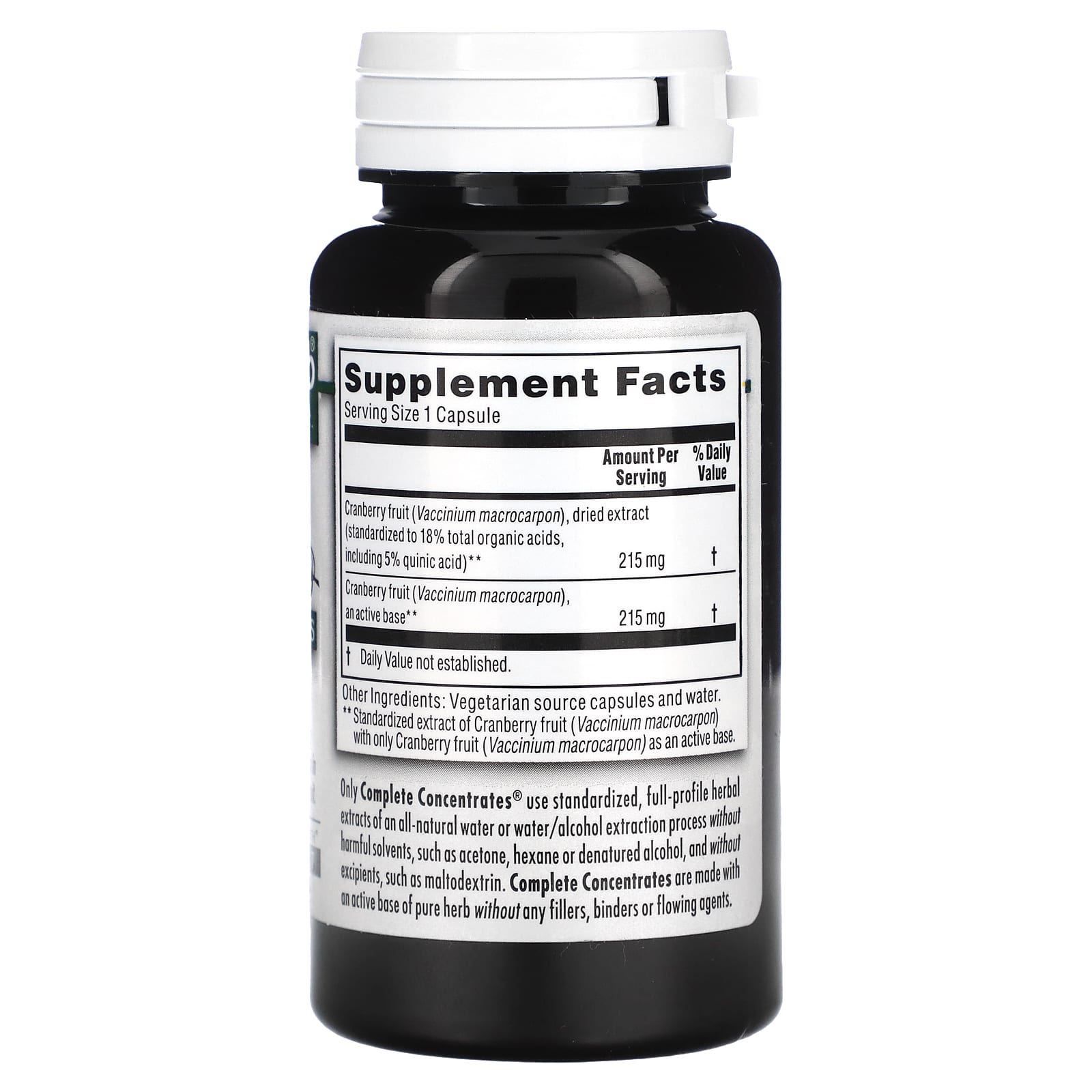 Kroeger Herb Co, Complete Concentrates, Cranberry, 90 Vegetarian Capsules - B0016B1FAQ