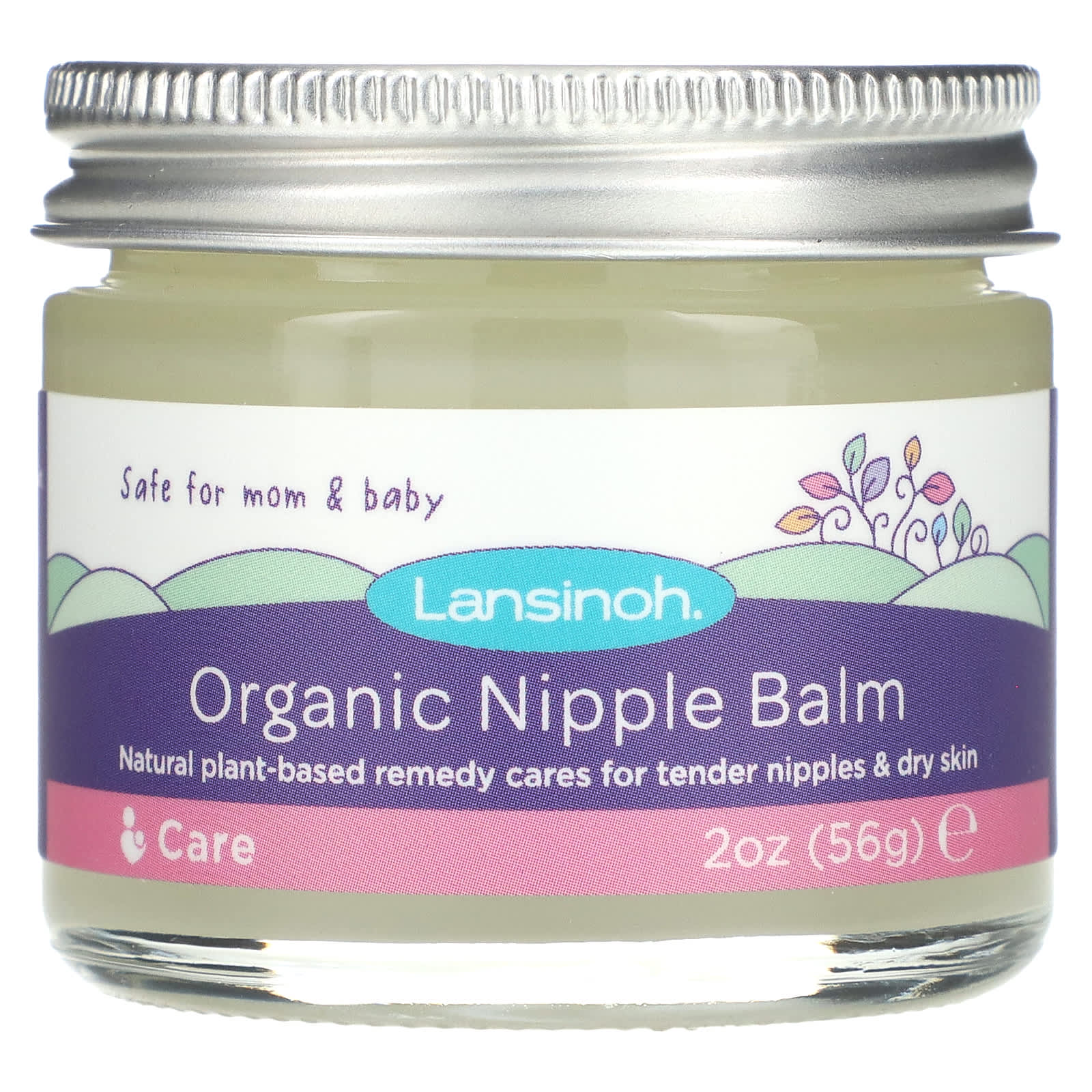 Lansinoh, Organic Nipple Balm, 2 oz (56 g) - B07X53WM1H