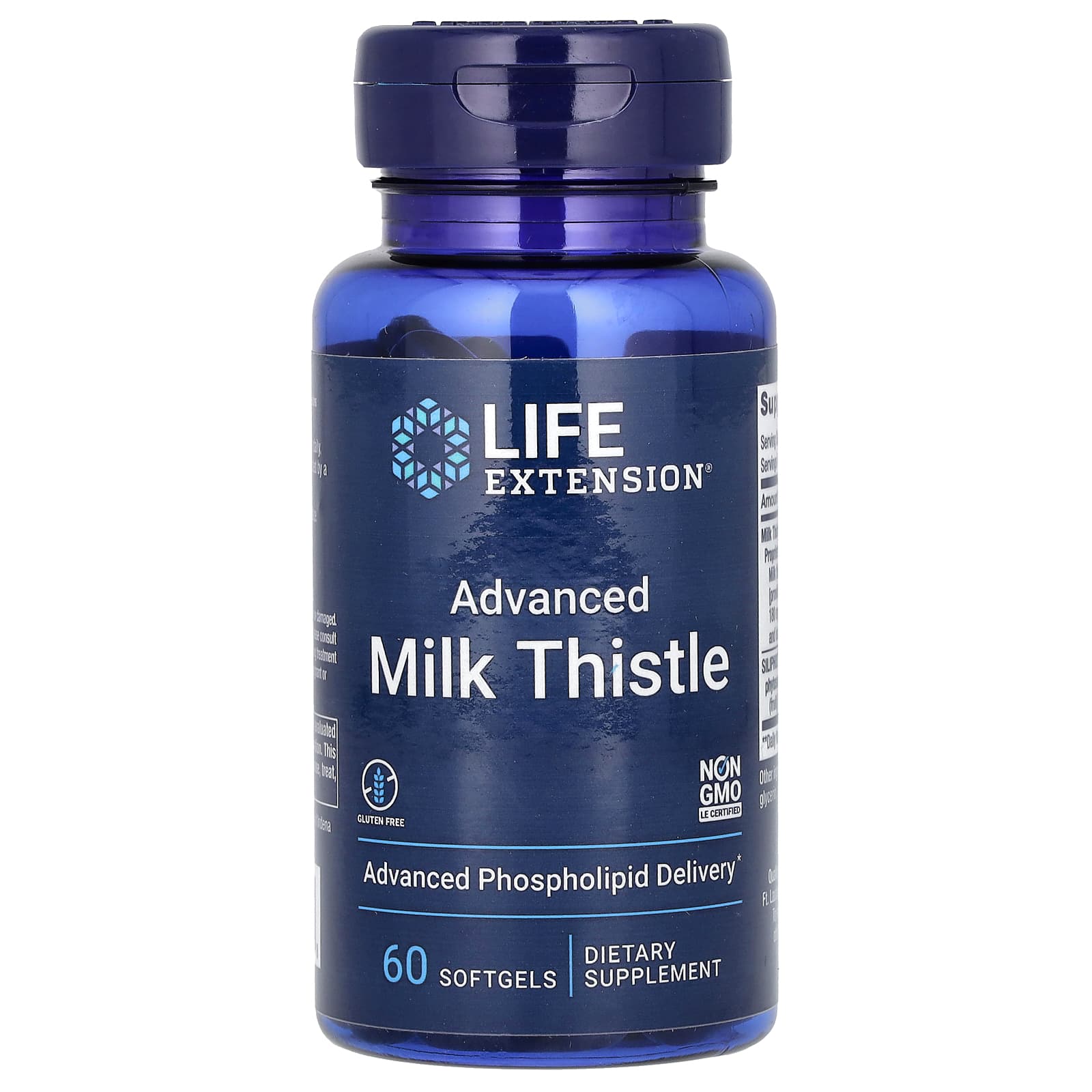 Life Extension, Advanced Milk Thistle, 60 Softgels - B019ZFQFB8