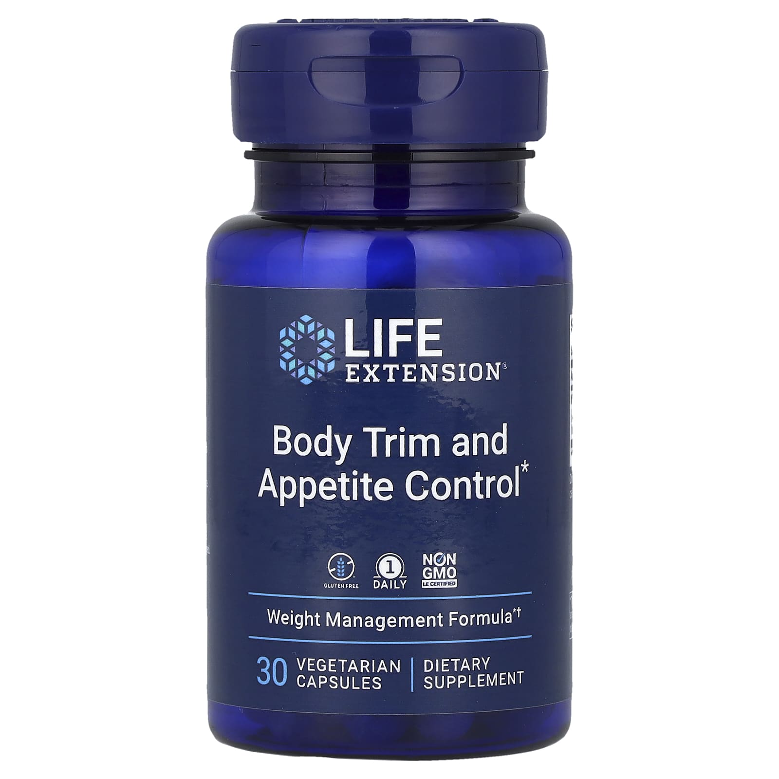 Life Extension, Body Trim and Appetite Control, 30 Vegetarian Capsules - B09P23G6TH