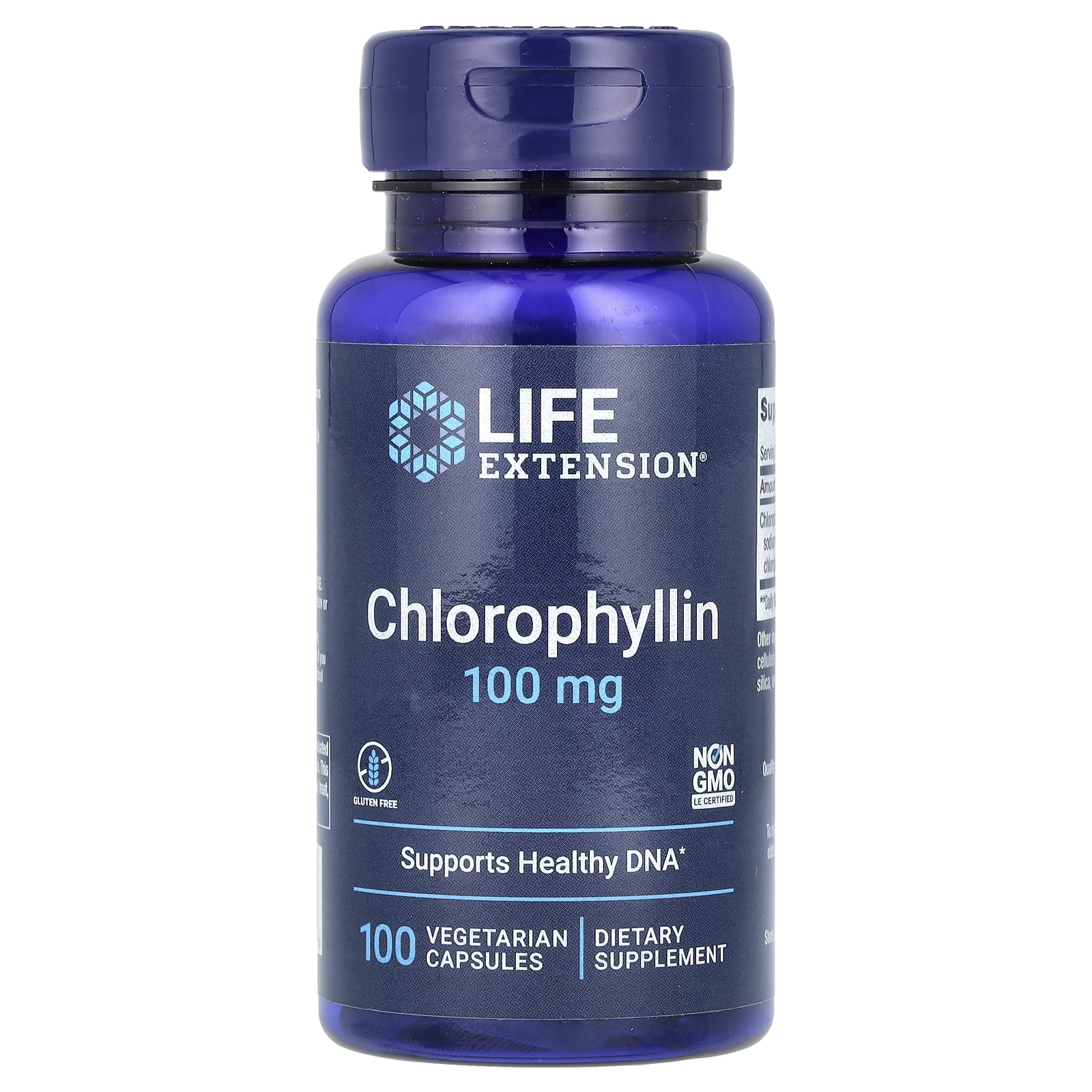 Life Extension, Chlorophyllin, 100 mg, 100 Vegetarian Capsules