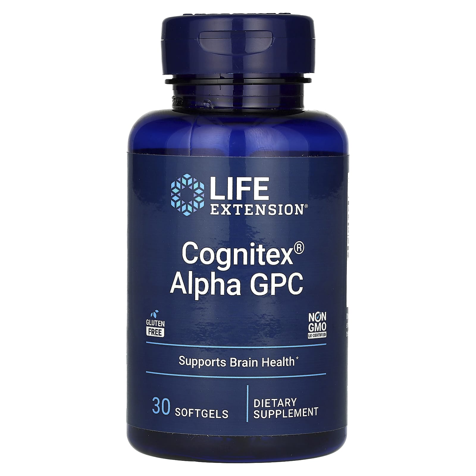 Life Extension, Cognitex Alpha GPC, 30 Softgels - B07KN1DZ37
