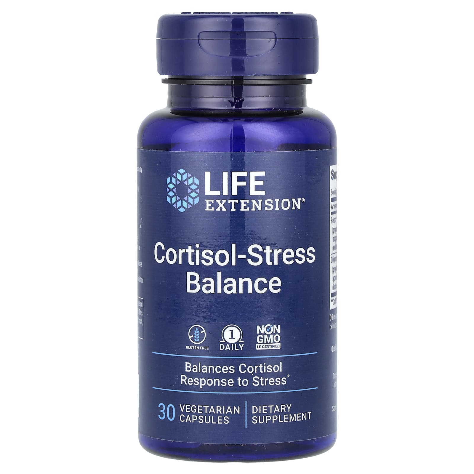 Life Extension, Cortisol-Stress Balance, 30 Vegetarian Capsules - B07RM134Y1