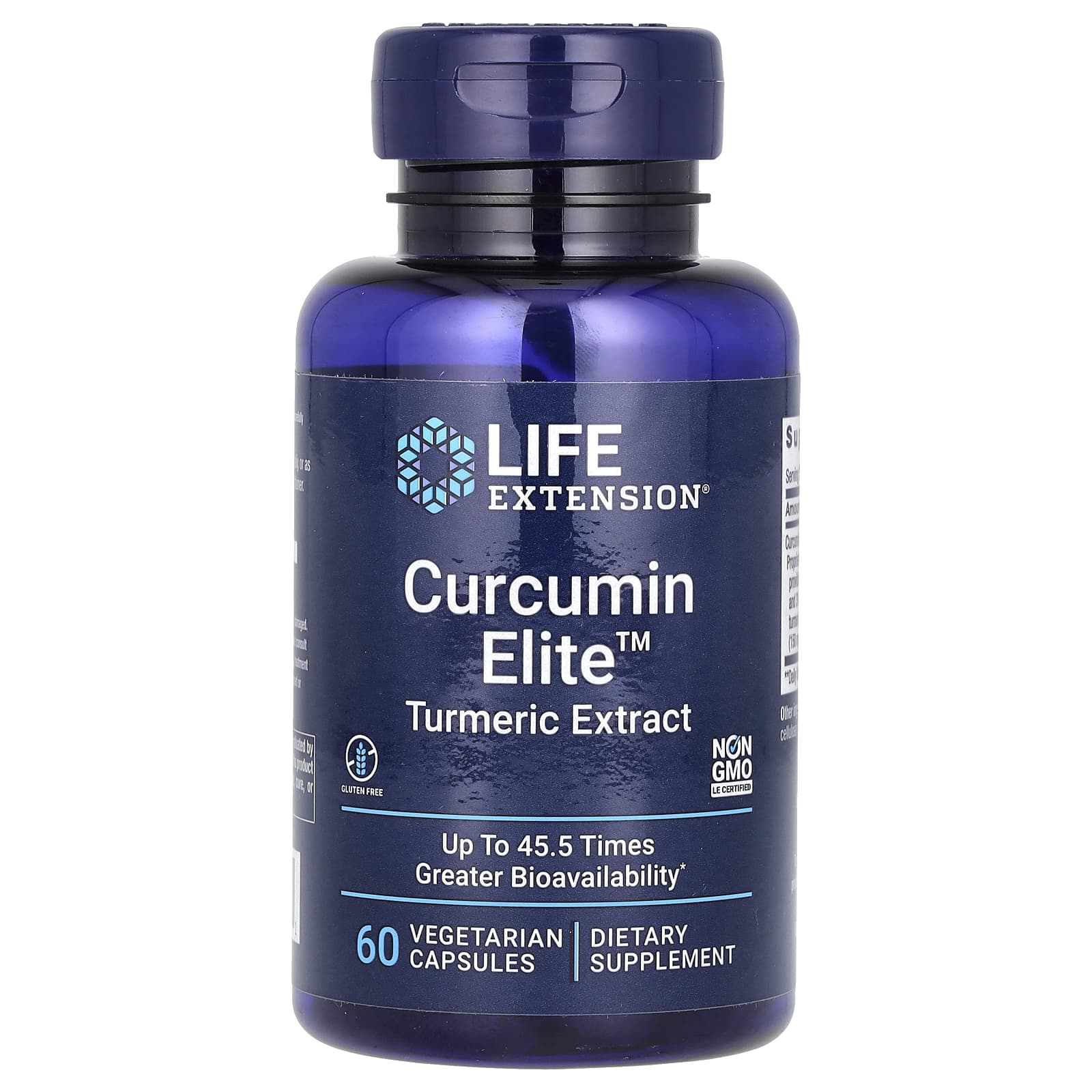 Life Extension, Curcumin Elite, Turmeric Extract, 60 Vegetarian Capsules - B07YGYZBZV