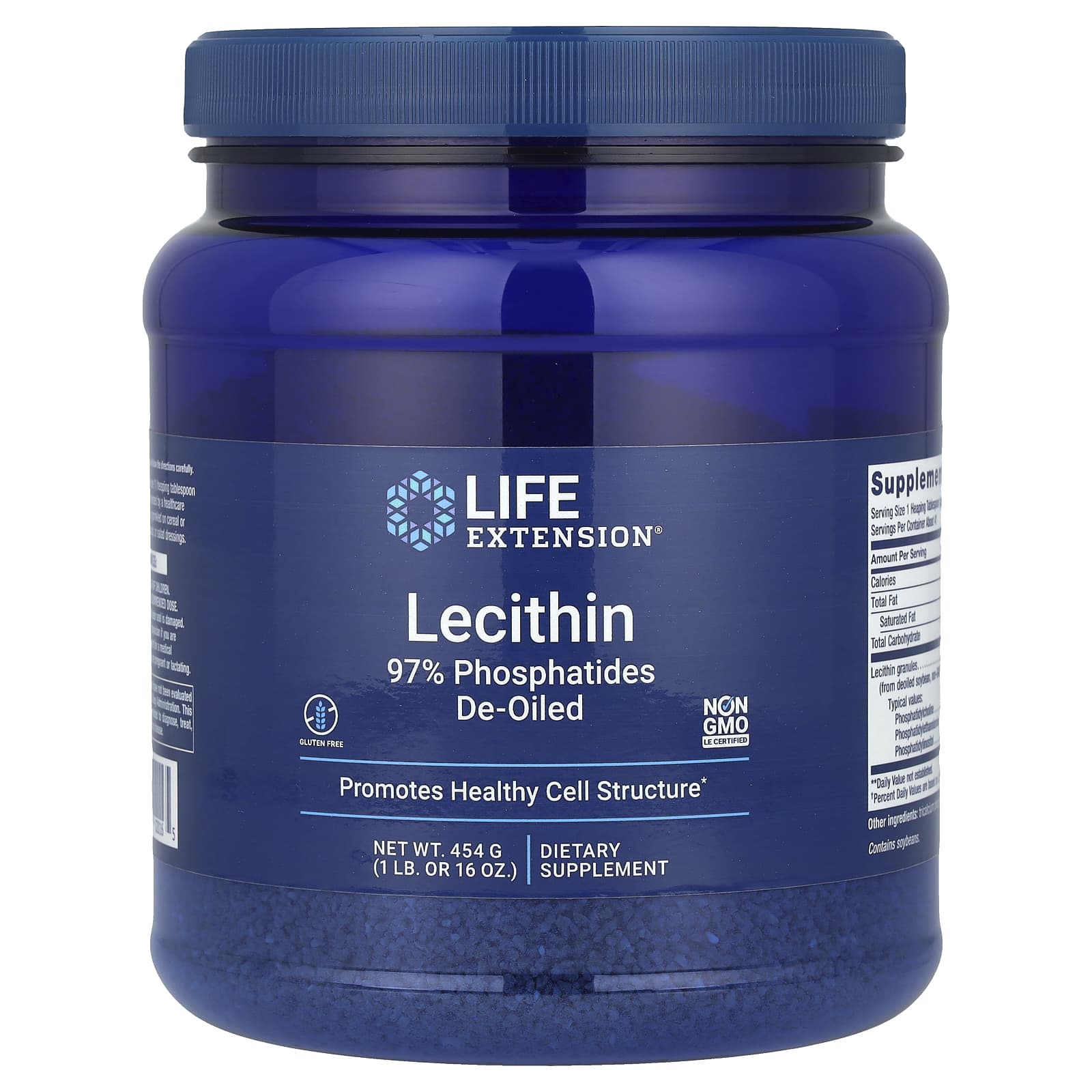 Life Extension, Lecithin, 1 lb (454 g) - B000LVI3DE