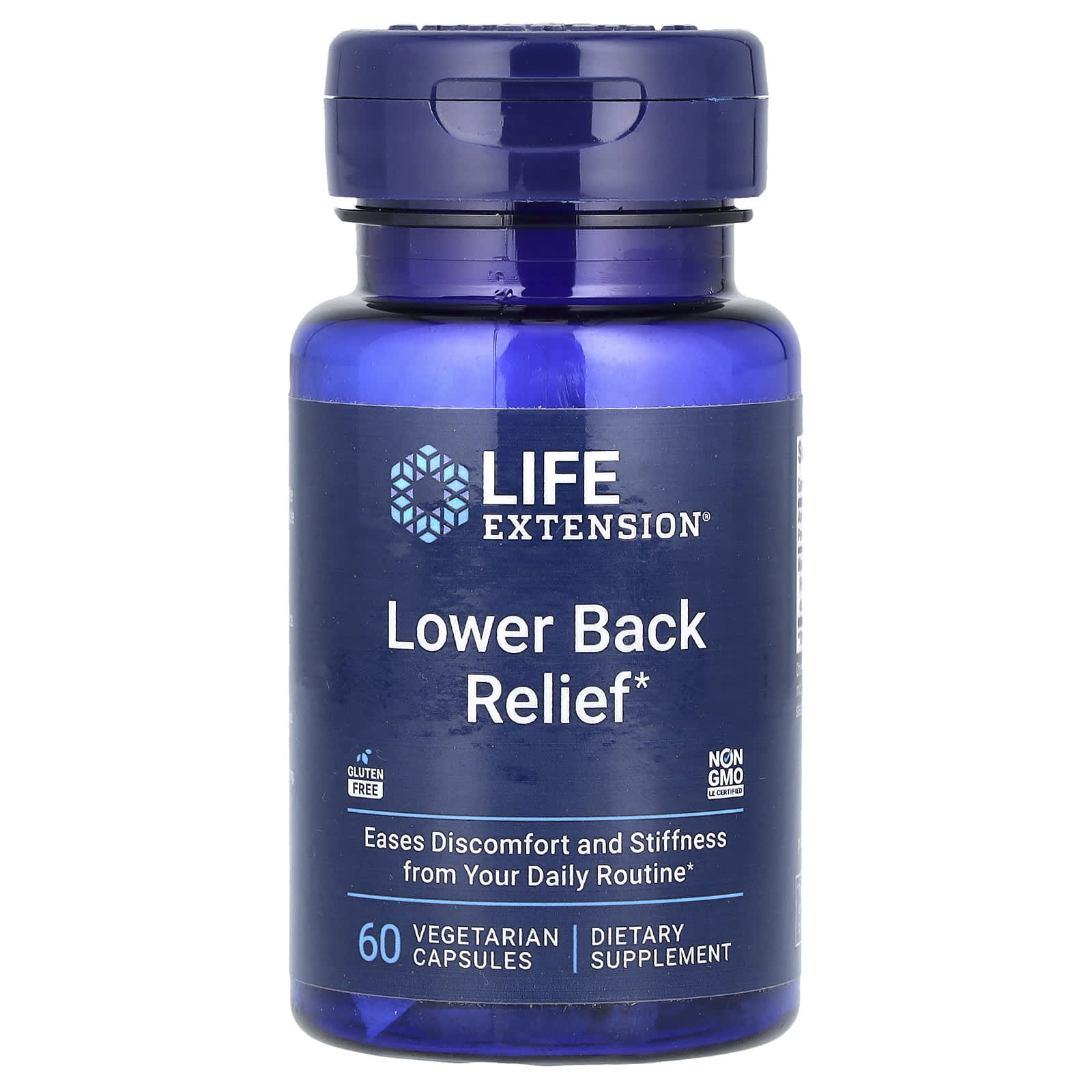 Life Extension, Lower Back Relief , 60 Vegetarian Capsules - B0D23RXBYY