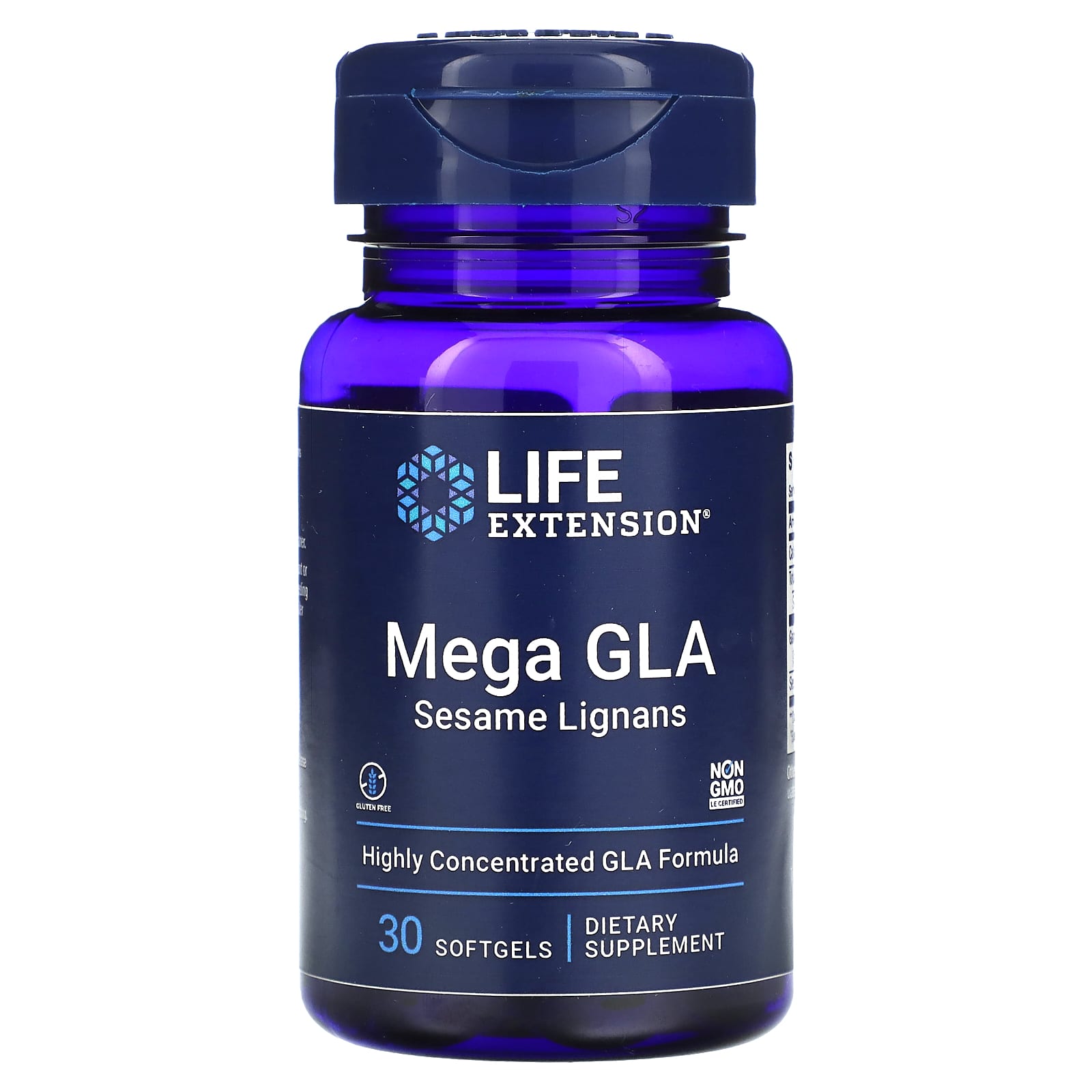 Life Extension, Mega GLA Sesame Lignans, 30 Softgels - B07F75R3SF