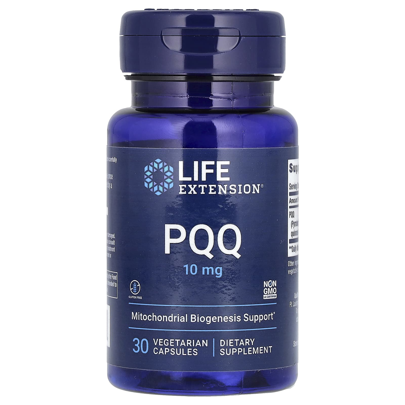Life Extension, PQQ Caps, 10 mg, 30 Vegetarian Capsules - B004EHRZPS