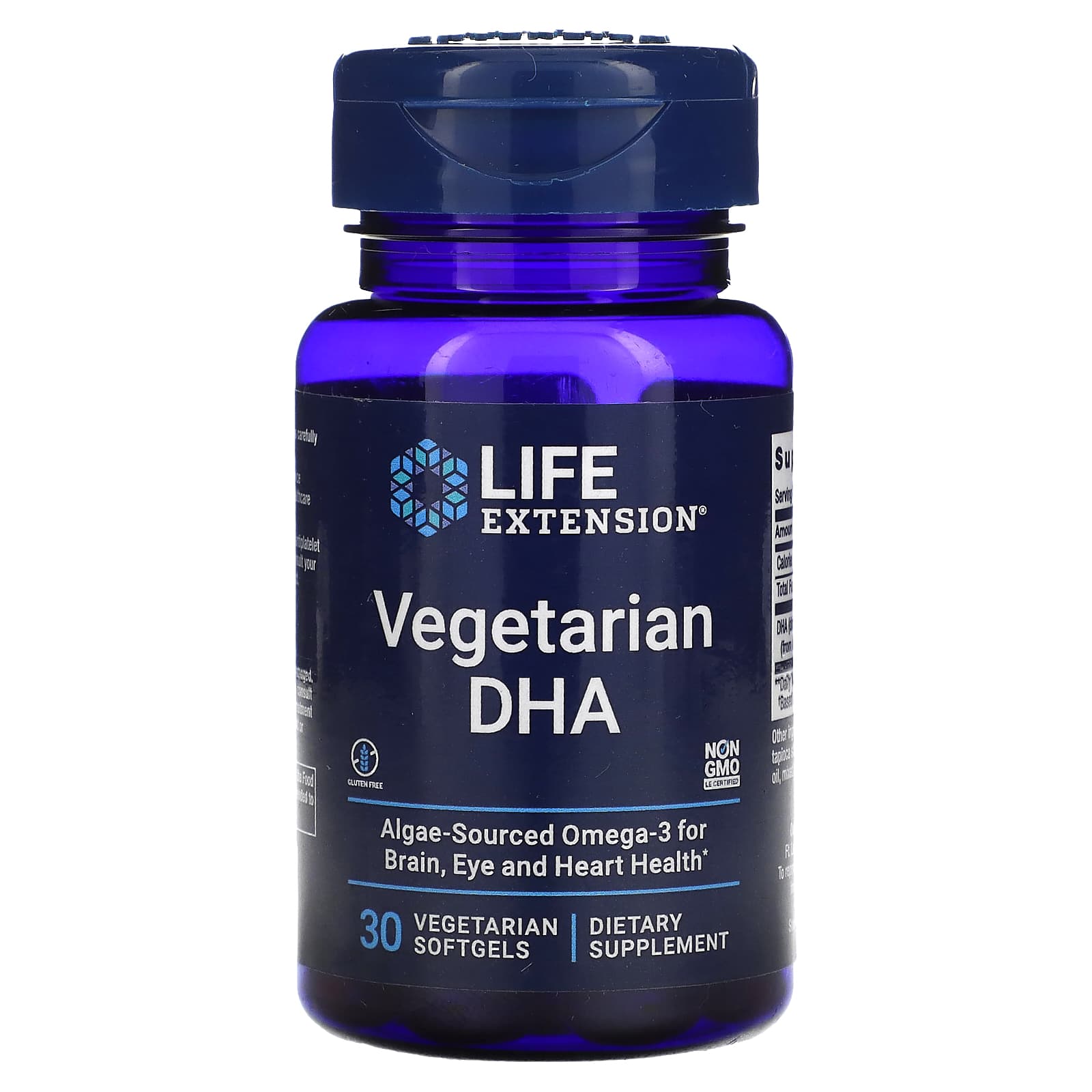 Life Extension, Vegetarian DHA, 30 Vegetarian Softgels - B008OA97T8