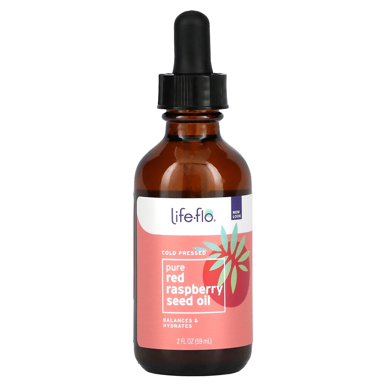 Life-flo, Pure Red Raspberry Seed Oil, 2 fl oz (60 ml) - B00PBE5FLO