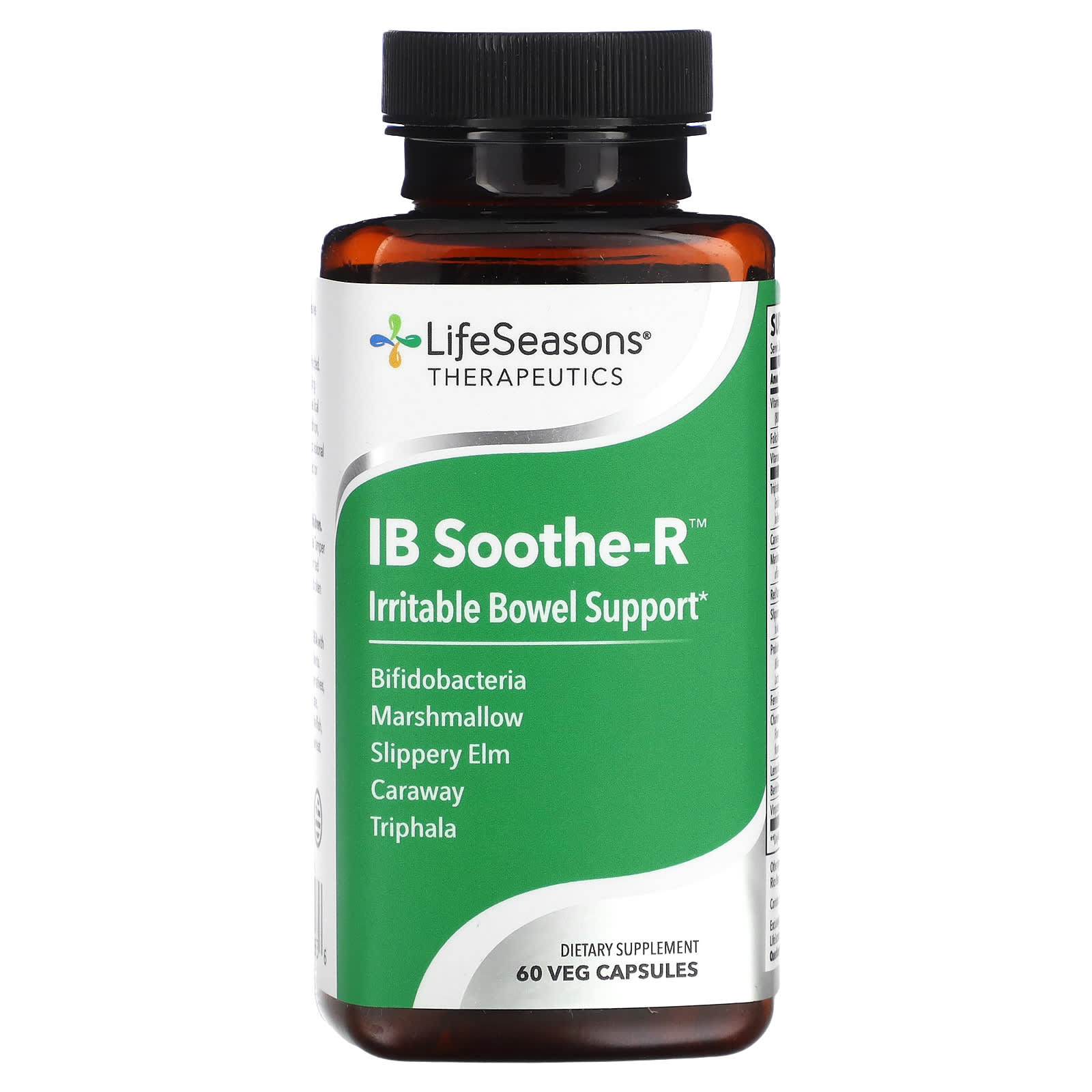 LifeSeasons, IB Soothe-R, 60 Veg Capsules - 