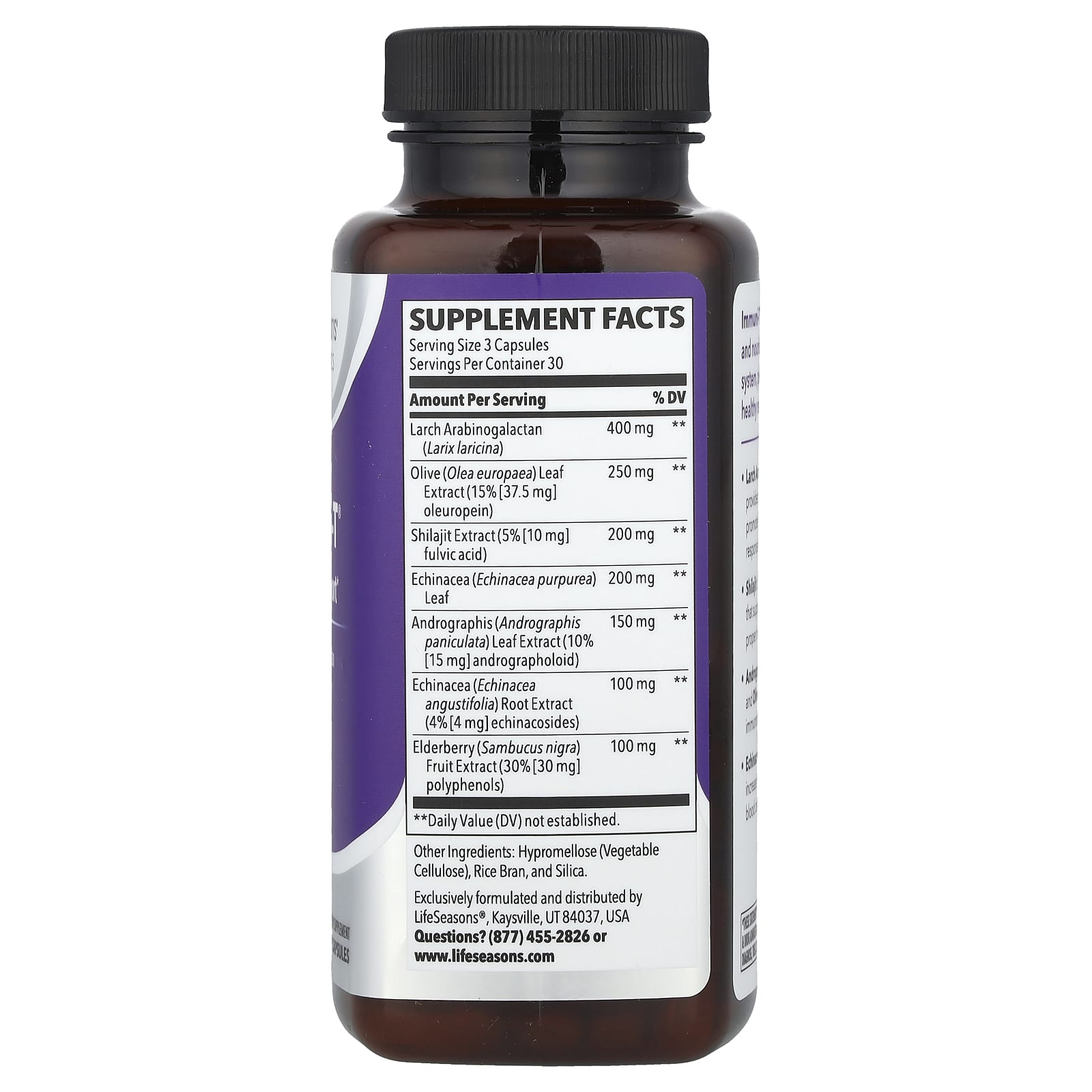 LifeSeasons, Immuni-T®, Immune Support, 90 Veg Capsules - B008KPZMB4