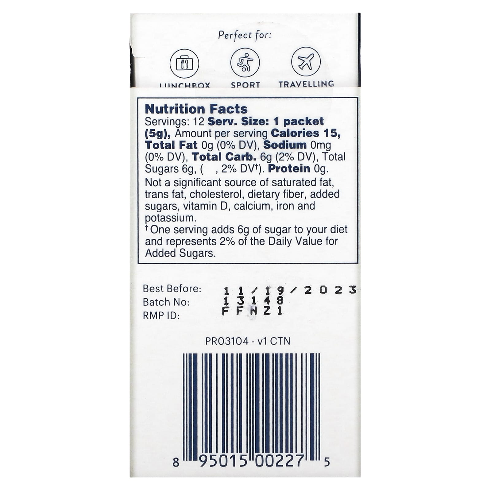 Manuka Health, Manuka Honey On-The-Go, UMF 6+, MGO 115+, 12 Packets, 0.176 oz (5 g) Each - B07JJVDD2F