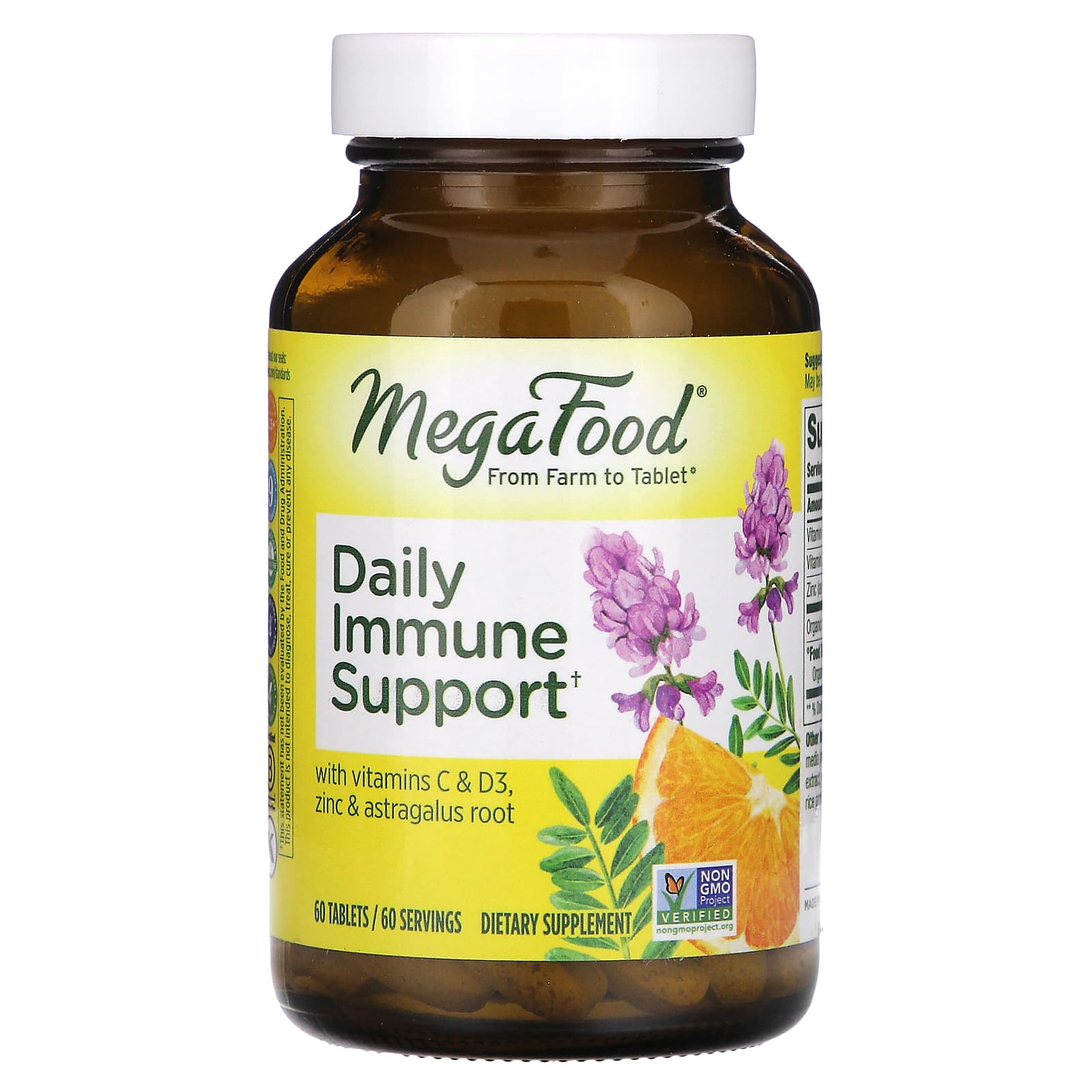 MegaFood, Daily Immune Support , 60 Tablets - B08T236QWF