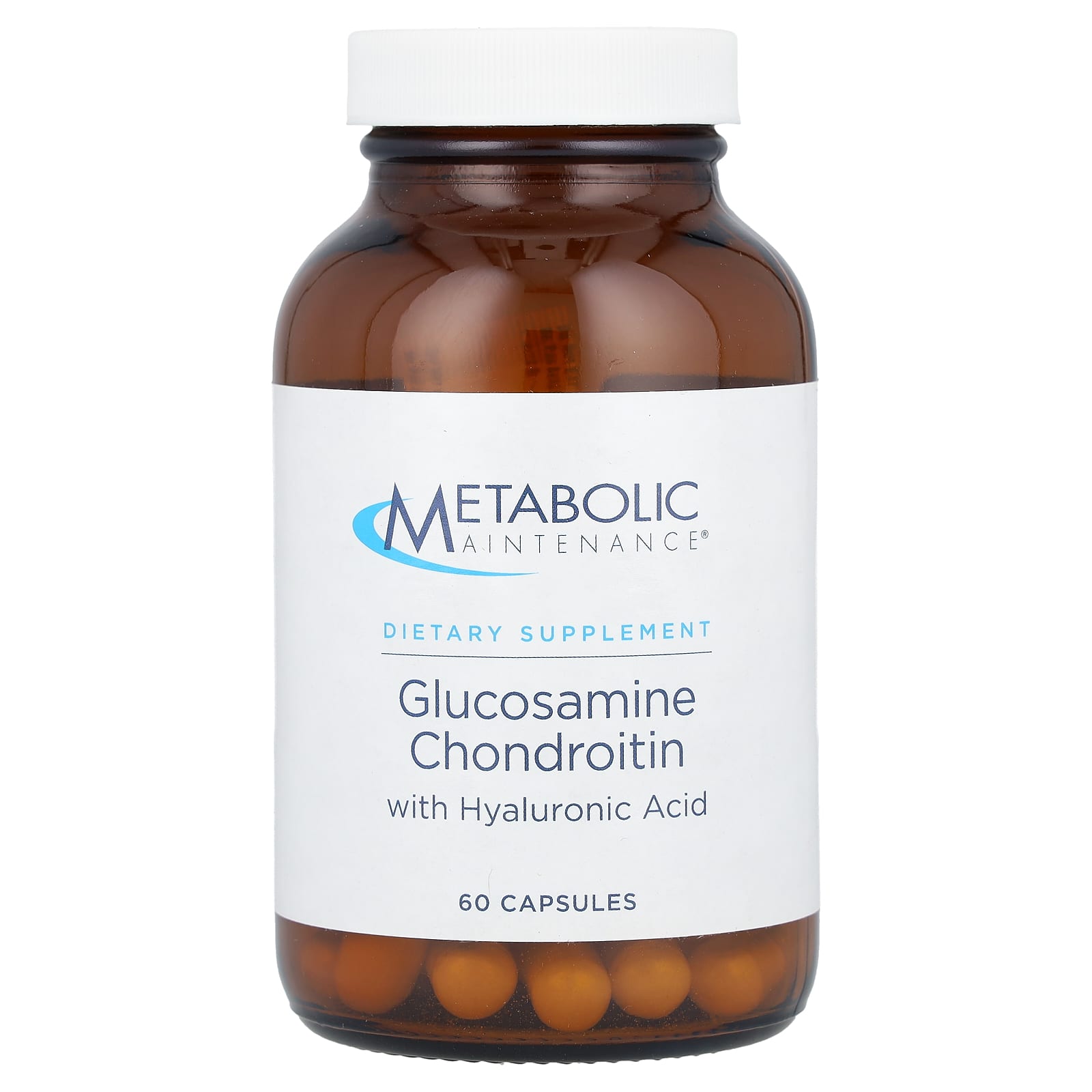 Metabolic Maintenance, Glucosamine Chondroitin with Hyaluronic Acid, 60 Capsules - B000NBYPC0