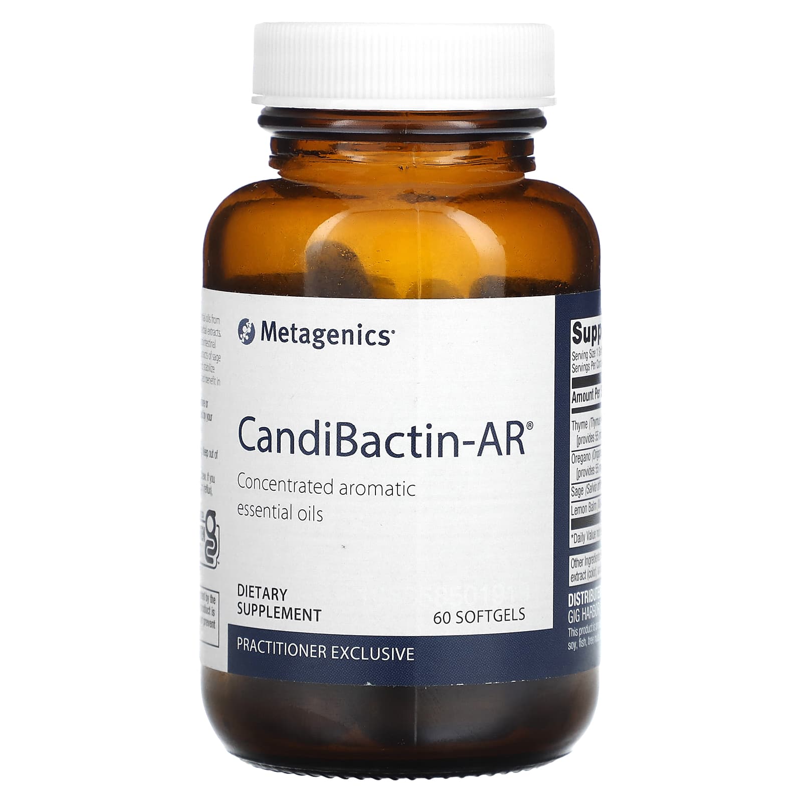 Metagenics, CandiBactin-AR, 60 Softgels - B004GLCWUA