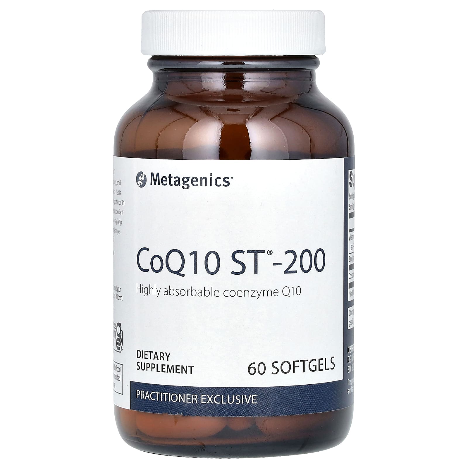 Metagenics, CoQ10 ST-200, 60 Softgels - B0068VOIIA