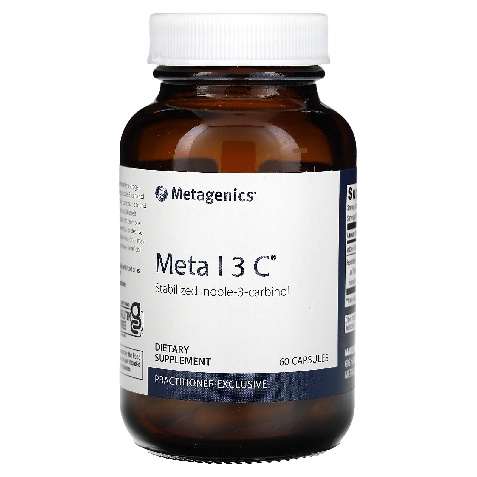 Metagenics, Meta I 3 C, 60 Capsules - B00EEEP1RK