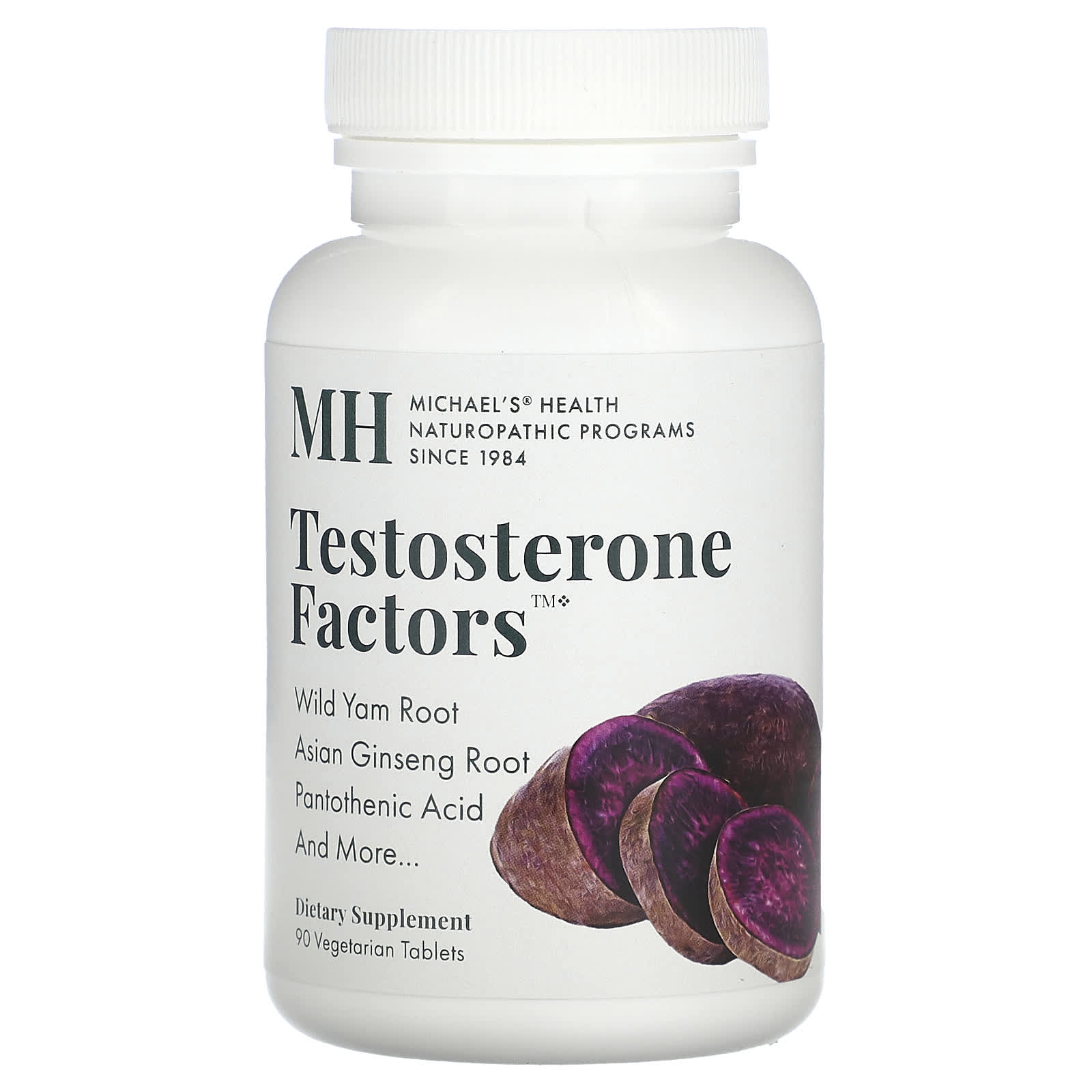 Michael's Naturopathic, Testosterone Factors, 90 Vegetarian Tablets - B0009S6XGS
