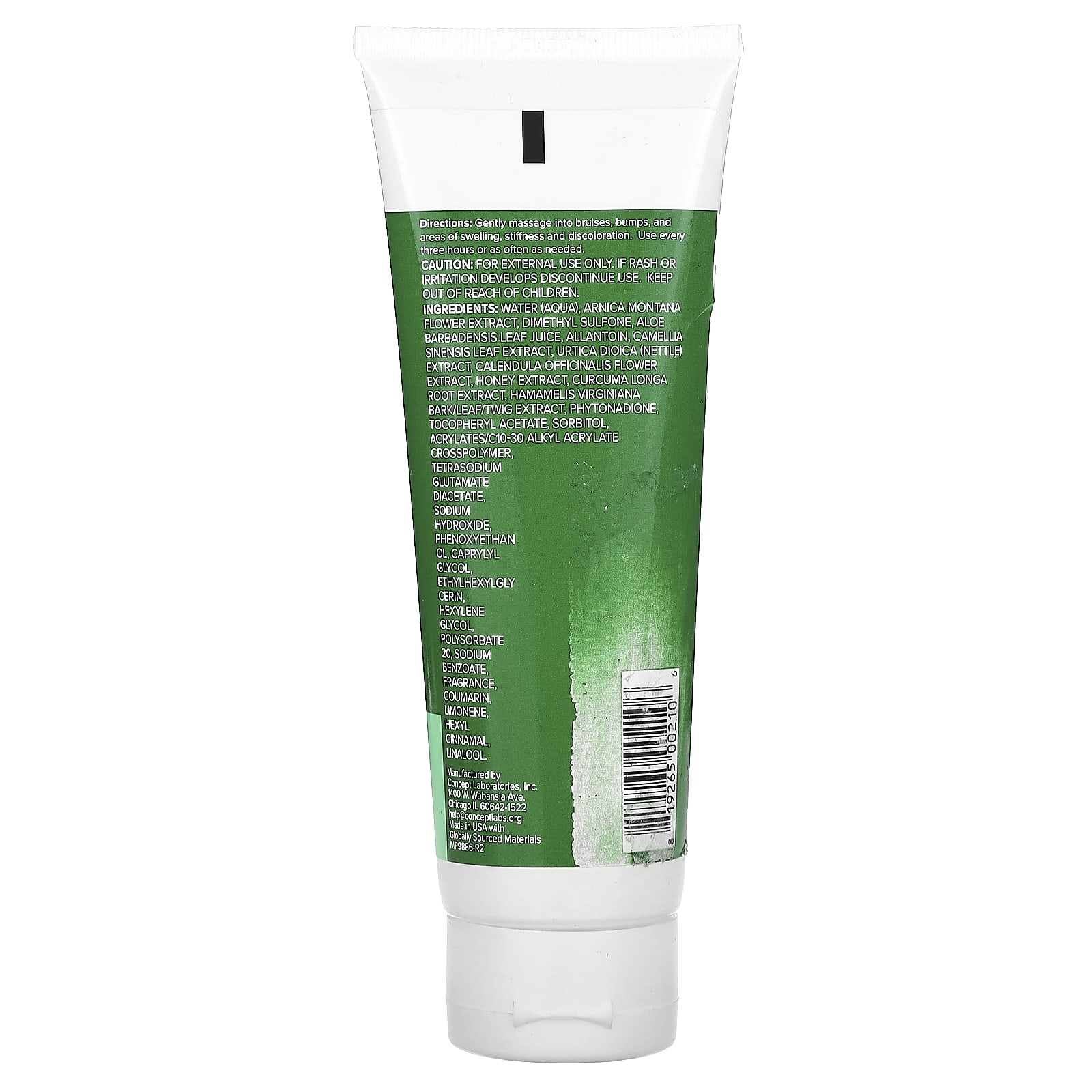 Miracle Plus, Arnica Bruise Gel, 4 fl oz (118 ml) - B07F96Z4KK