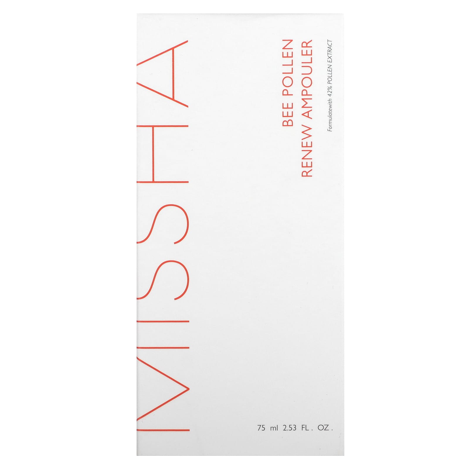 Missha, Bee Pollen Renew Ampouler, 2.53 fl oz (75 ml) - B0DBVPDS9X