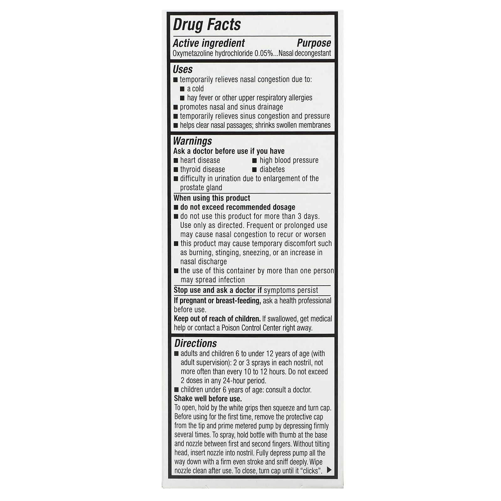 Mucinex, Sinus-Max, Severe Nasal Congestion Relief, 0.75 fl oz (22 ml) - B07R7XLKMZ