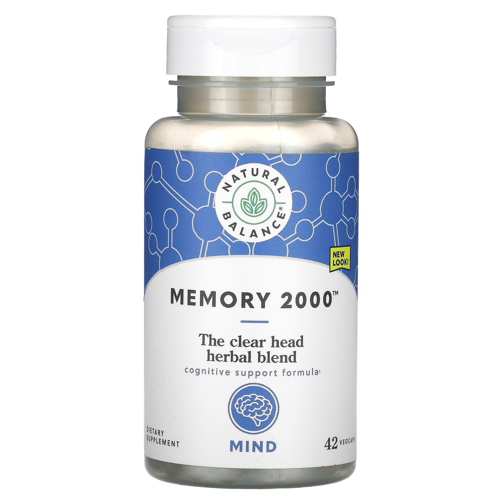 Natural Balance, Memory 2000, 42 VegCaps - 