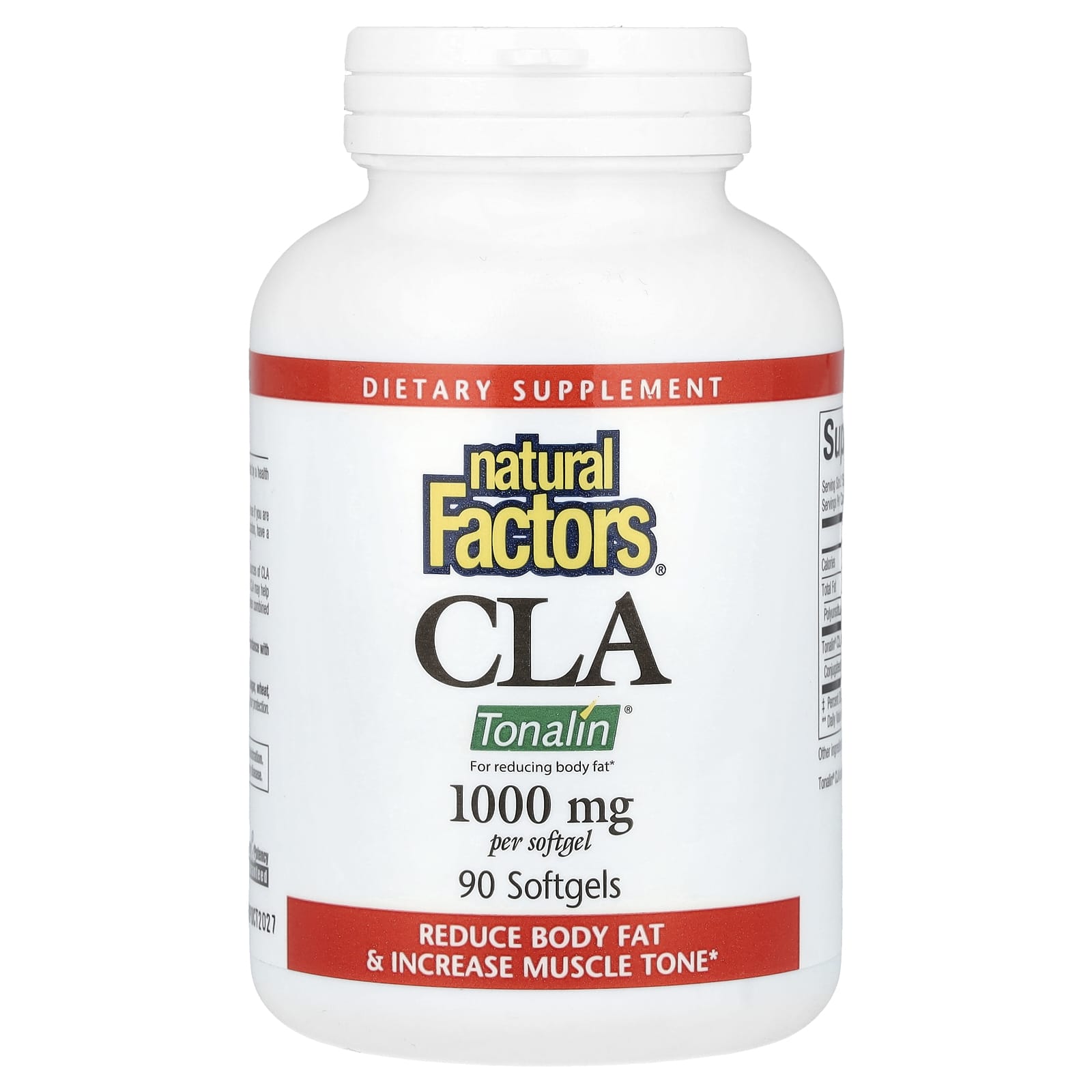 Natural Factors, CLA, 2,000 mg, 90 Softgels (1,000 mg per Softgel)