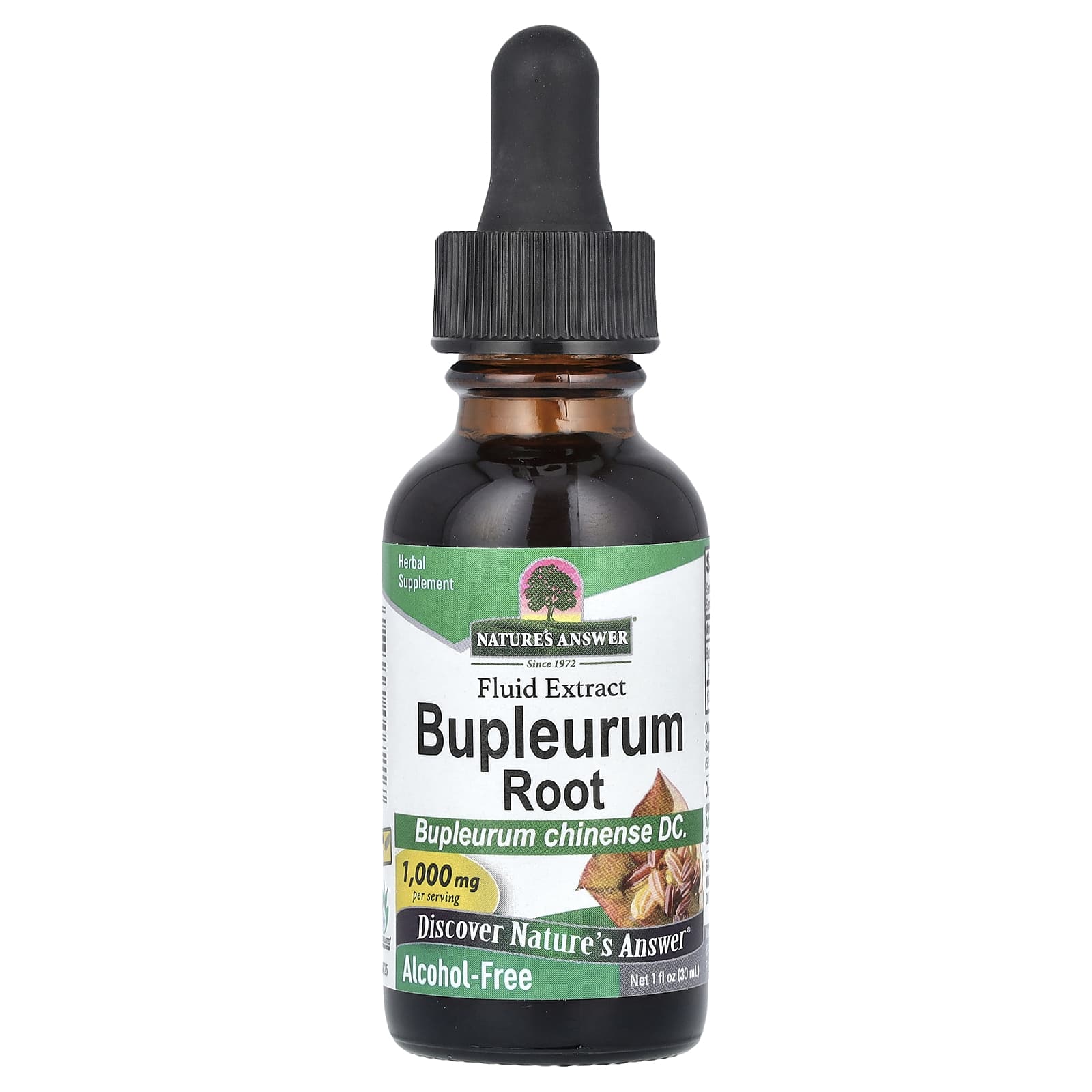 Nature's Answer, Bupleurum Root, Fluid Extract, Alcohol-Free, 1,000 mg, 1 fl oz (30 ml) - B0011VXV0I