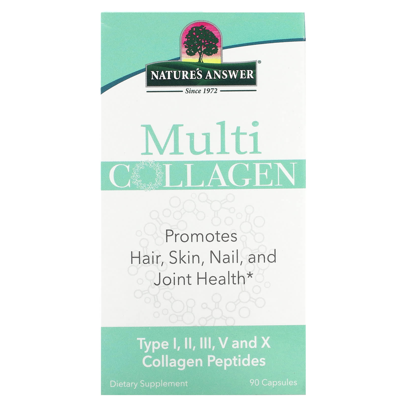 Nature's Answer, Multi Collagen, 90 Capsules - B08YLZCHCJ