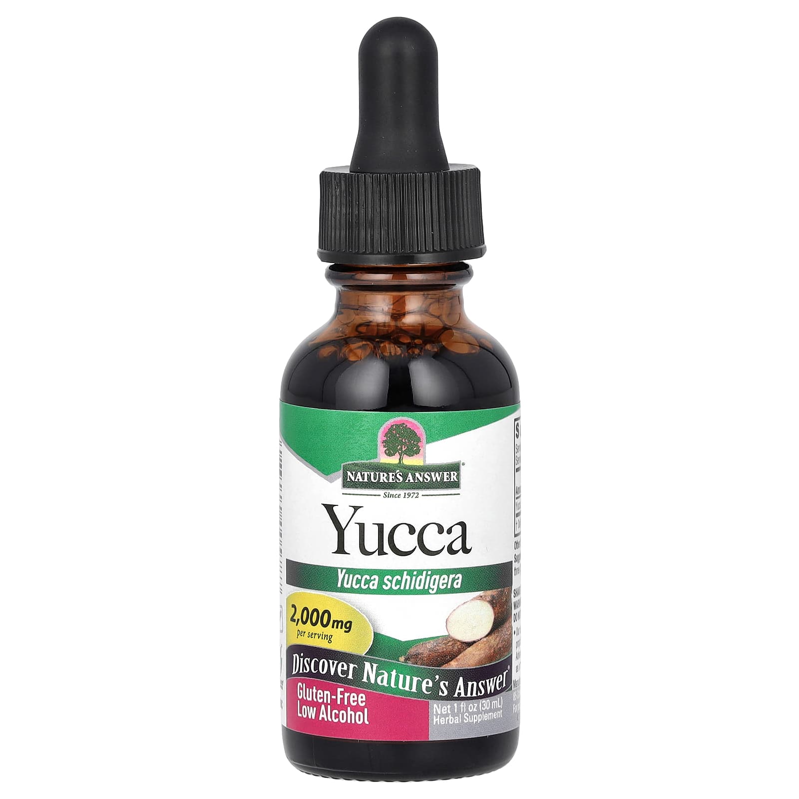 Nature's Answer, Yucca, 2,000 mg, 1 fl oz (30 ml) - B0013LD3WW