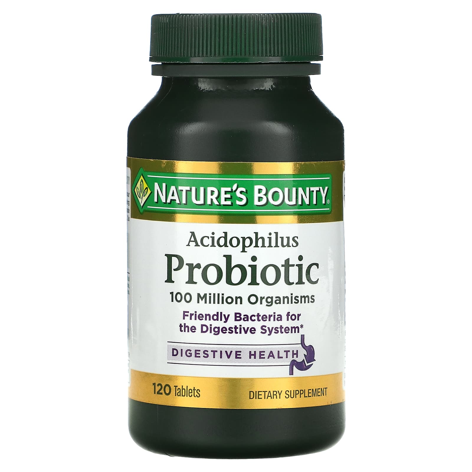 Nature's Bounty, Acidophilus Probiotic, 120 Tabs - B0014CVXMW