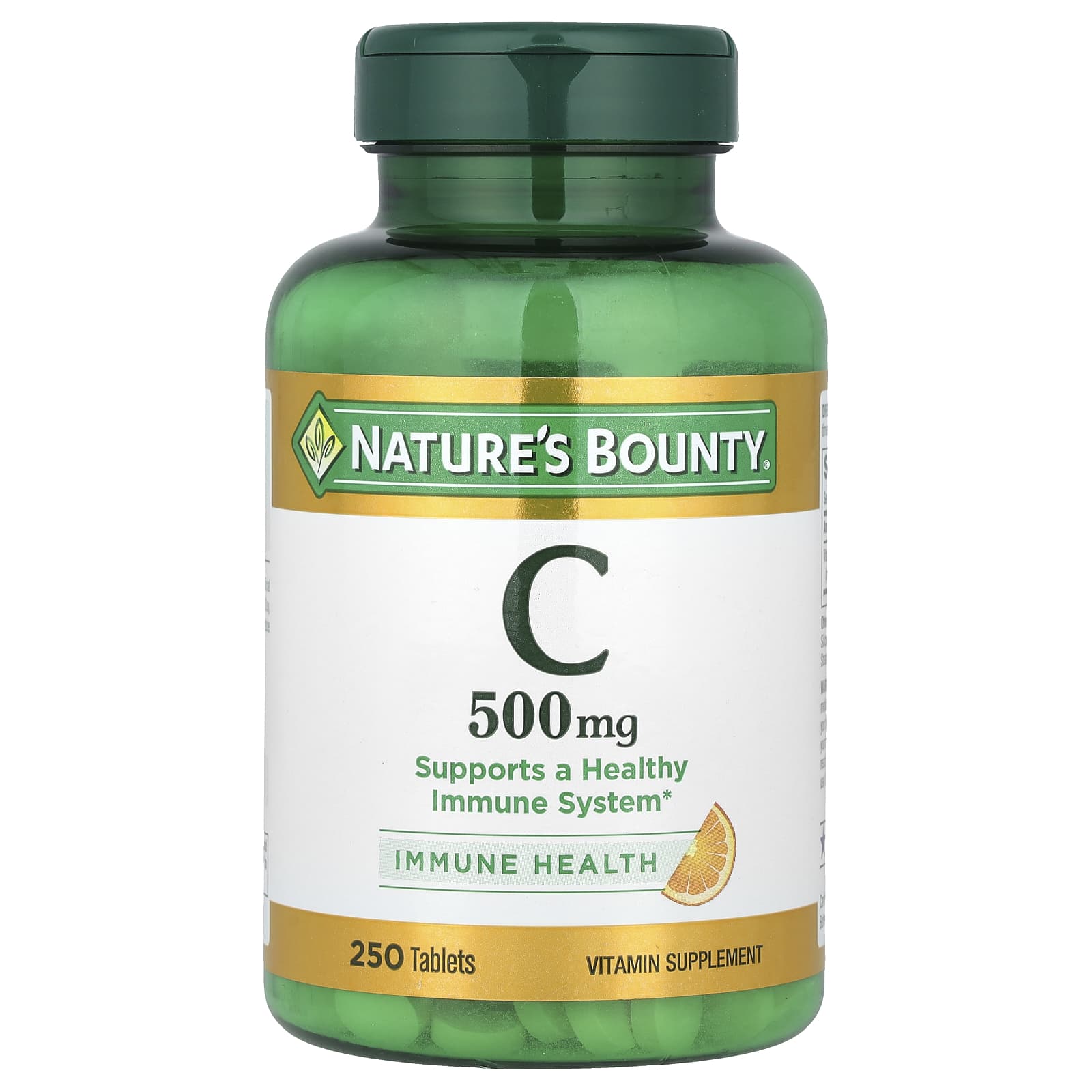 Nature's Bounty, Vitamin C, 500 mg, 250 Tablets - B0BMVQ5TYT