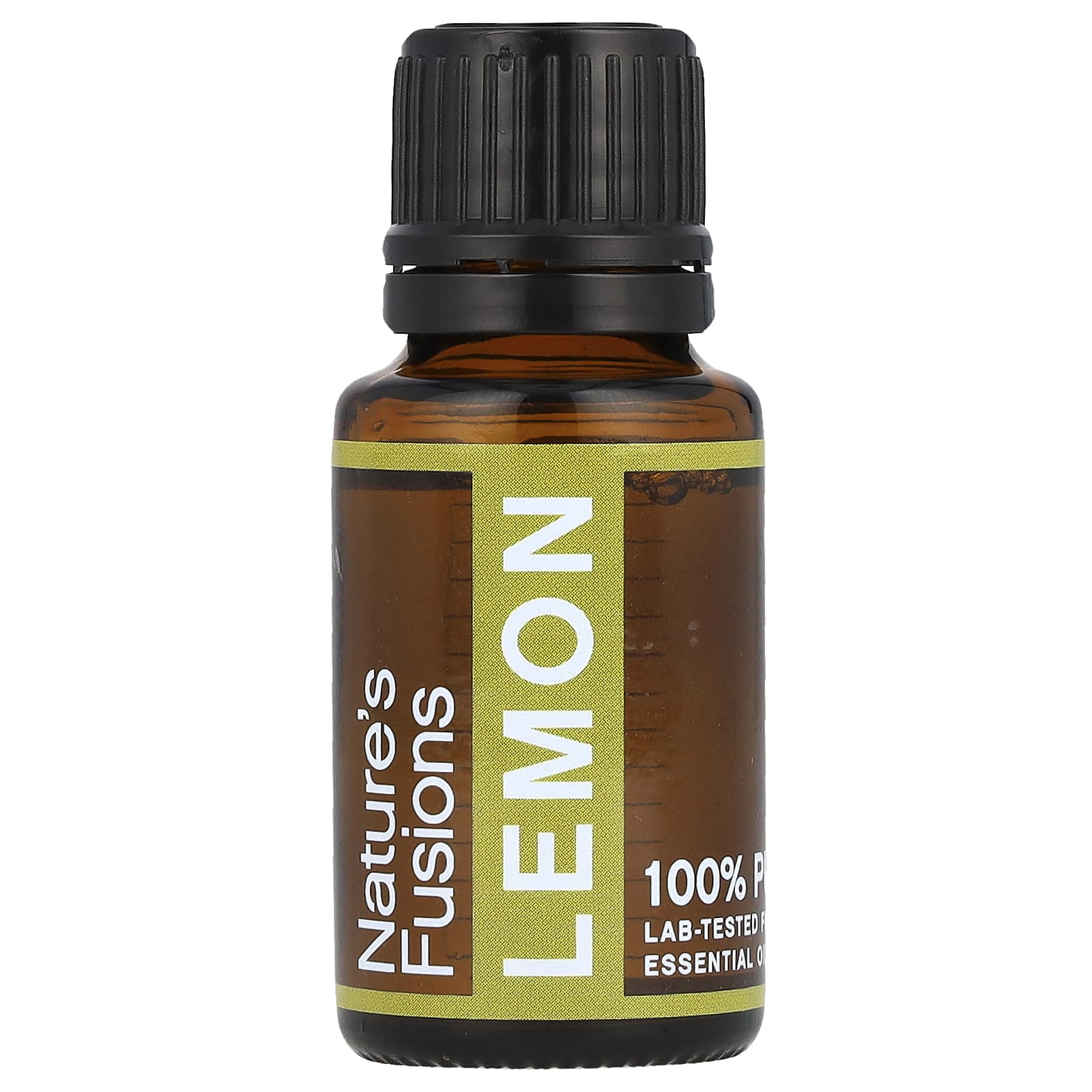Nature's Fusions, 100% Pure Essential Oil, Lemon , 15 ml - B004JKKPMK