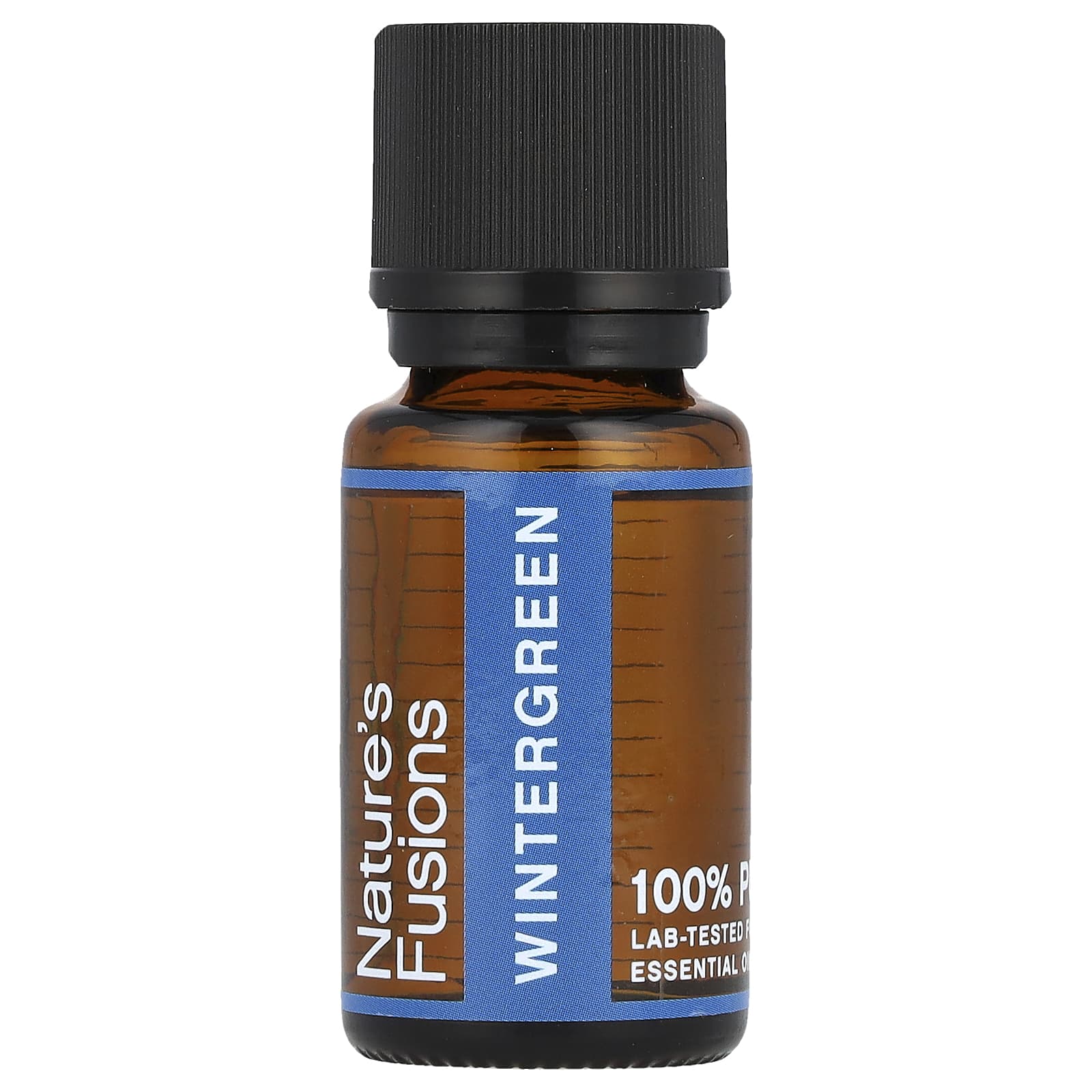Nature's Fusions, 100% Pure Essential Oil, Wintergreen, 15 ml - B00IN5J9VU