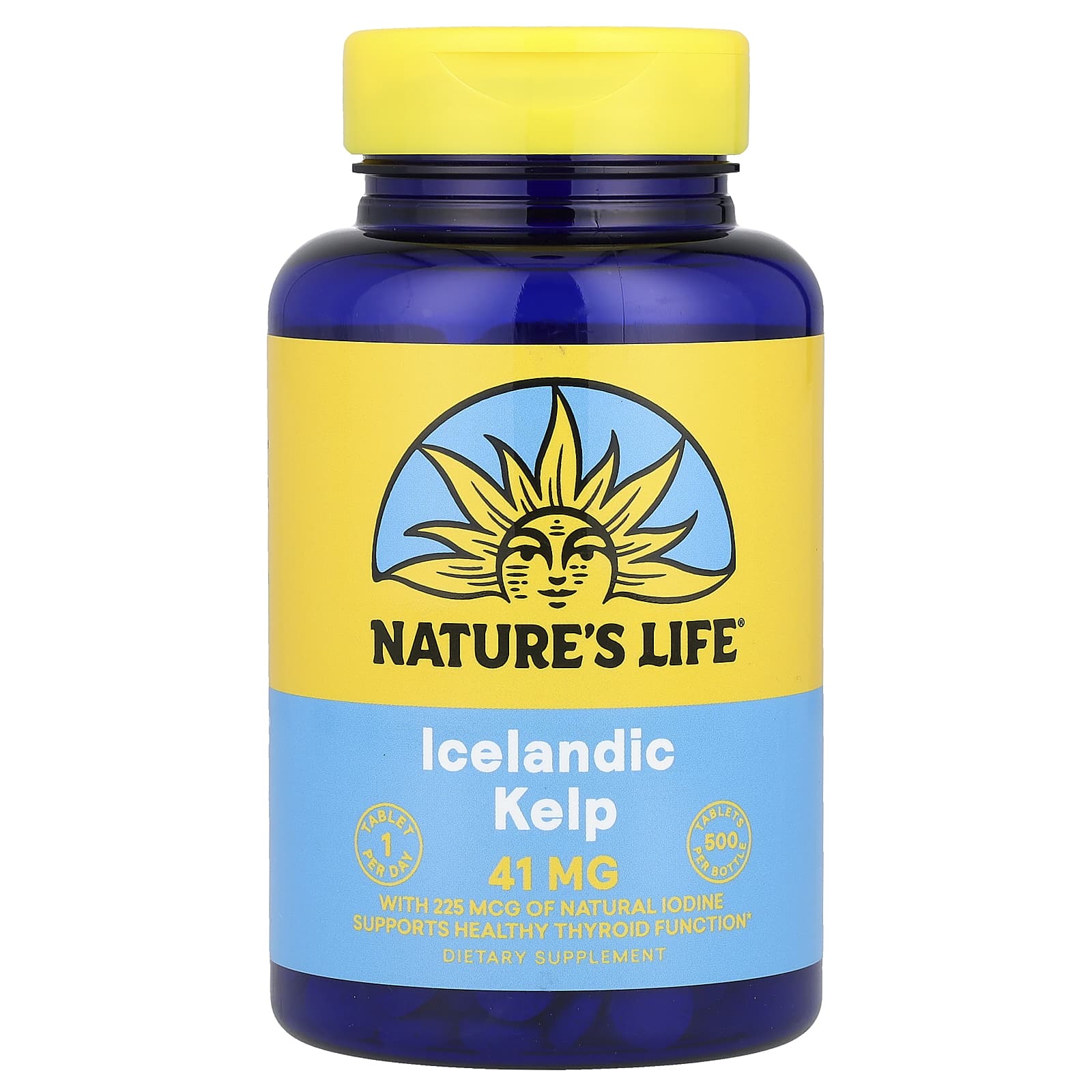 Nature's Life, Icelandic Kelp, 500 Tablets