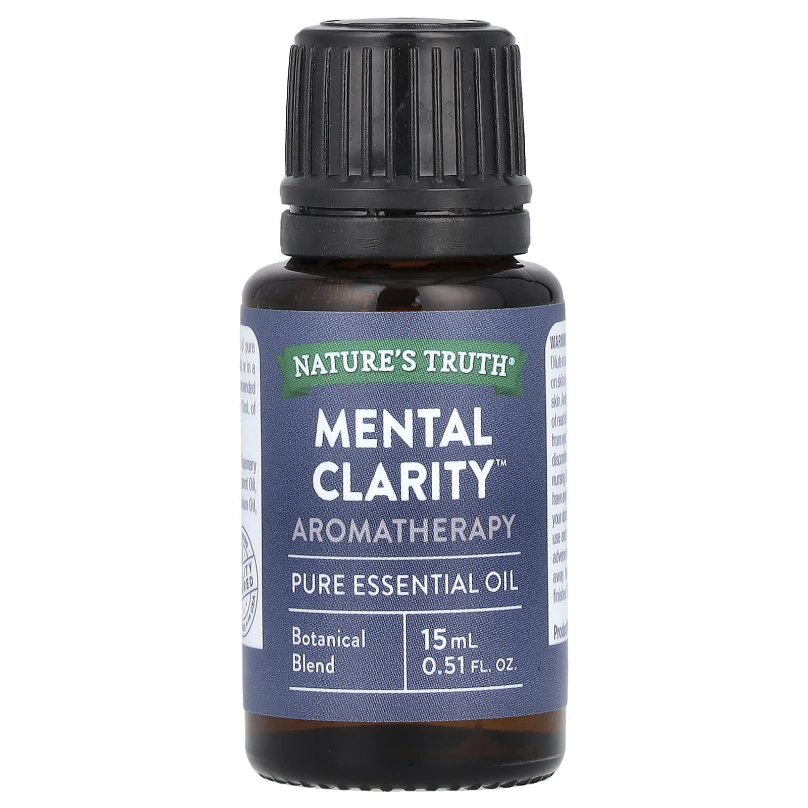 Nature's Truth, Pure Essential Oil, Focusing Mental Clarity™, 0.51 fl oz (15 ml) - B01APTZBJA